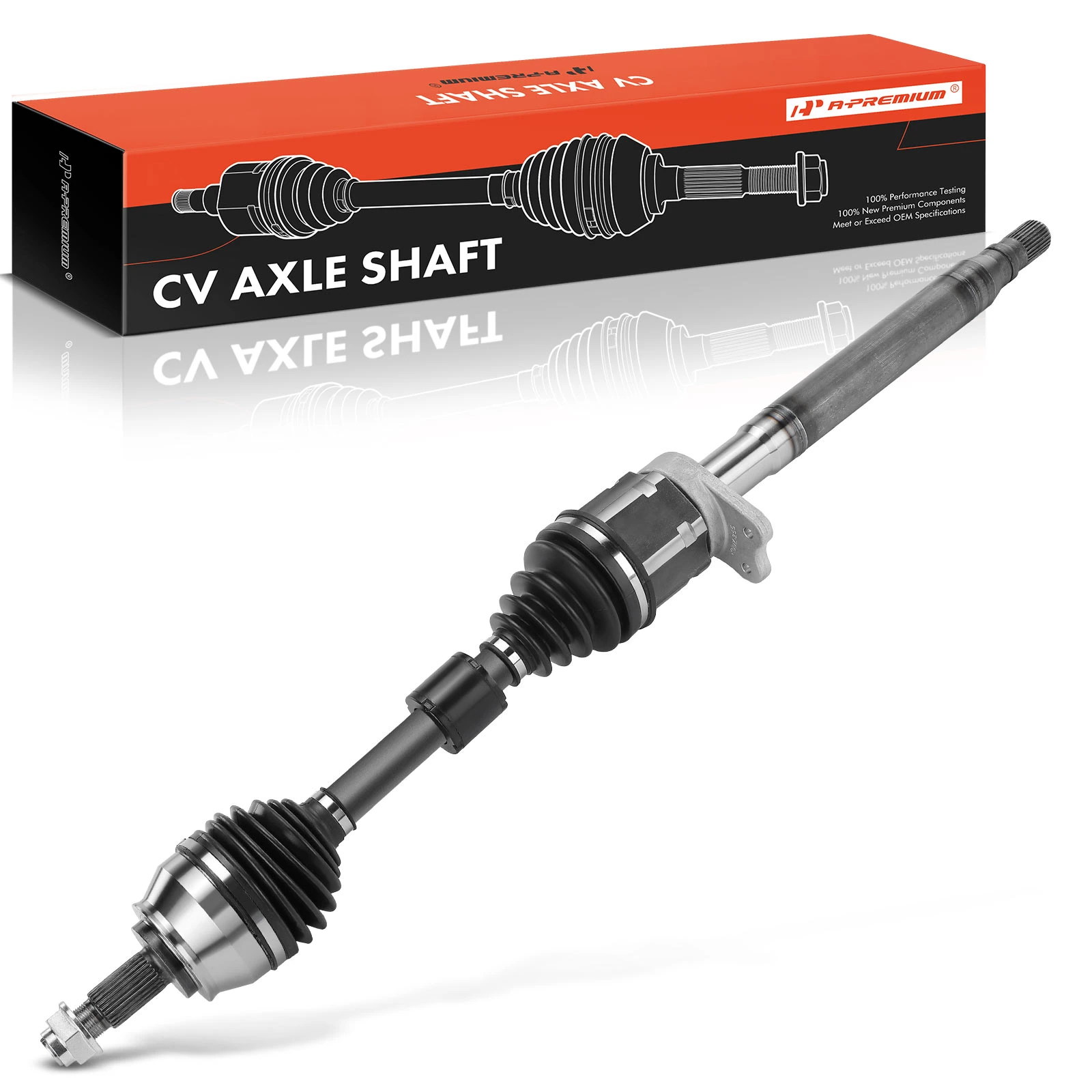 2015-2017 Chrysler 200 1pc CV Axle Shaft Assembly Front Passenger Side A-Premium APCVA2965