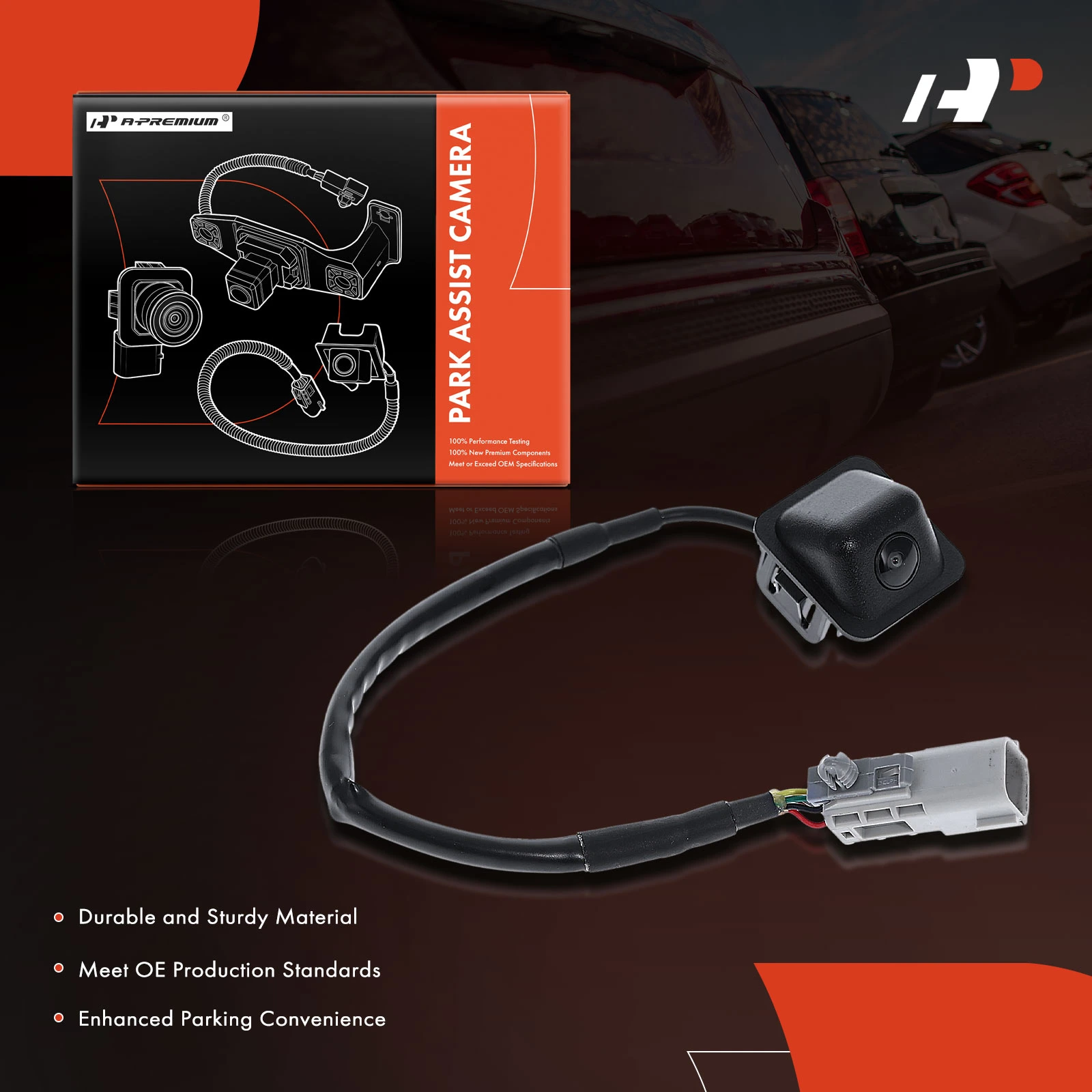 Rear Back Up Park Assist Camera with CAPA for Buick Verano 2013-2017 Sedan