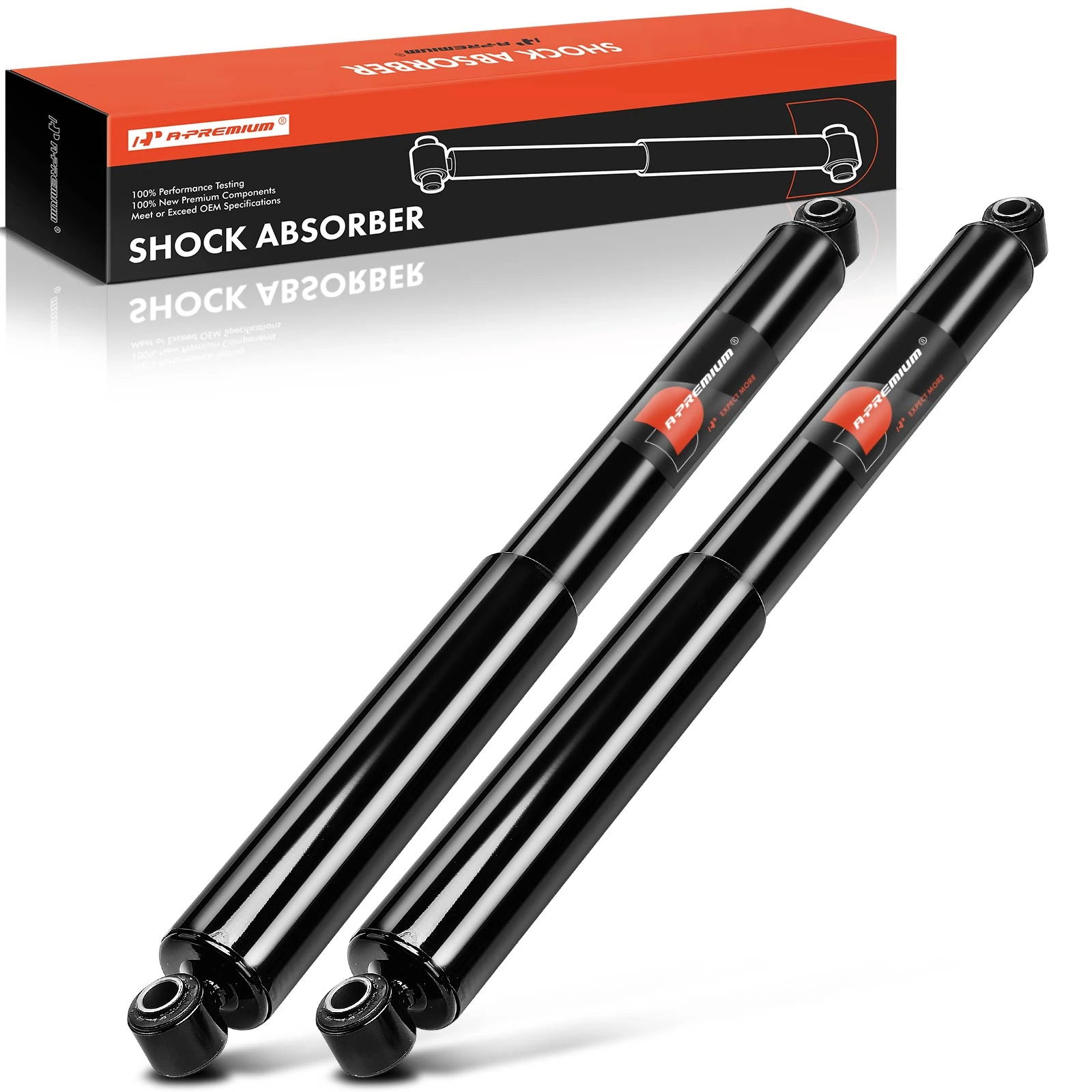 2 Pcs Rear Shock Absorber