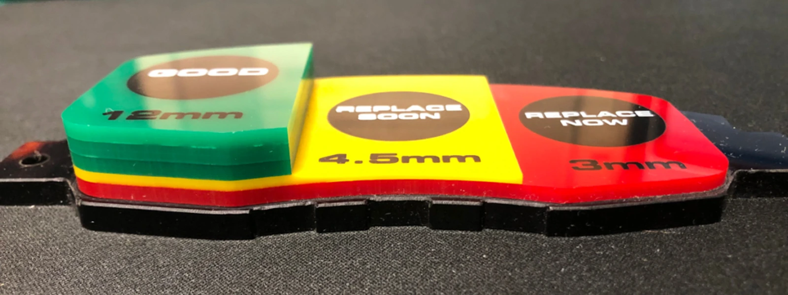 Safety Levels of Brake Pads Thickness