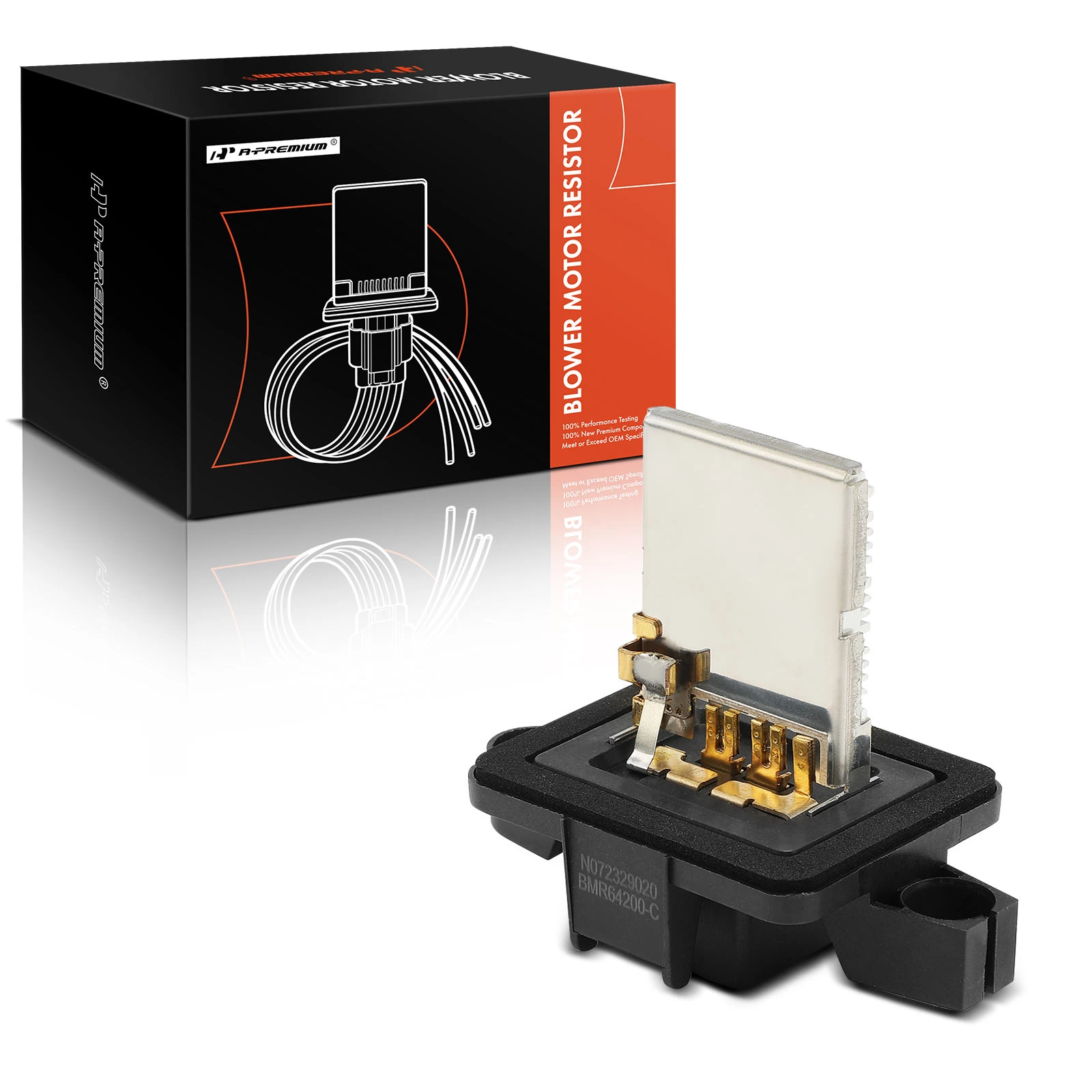 Front HVAC Blower Motor Resistor