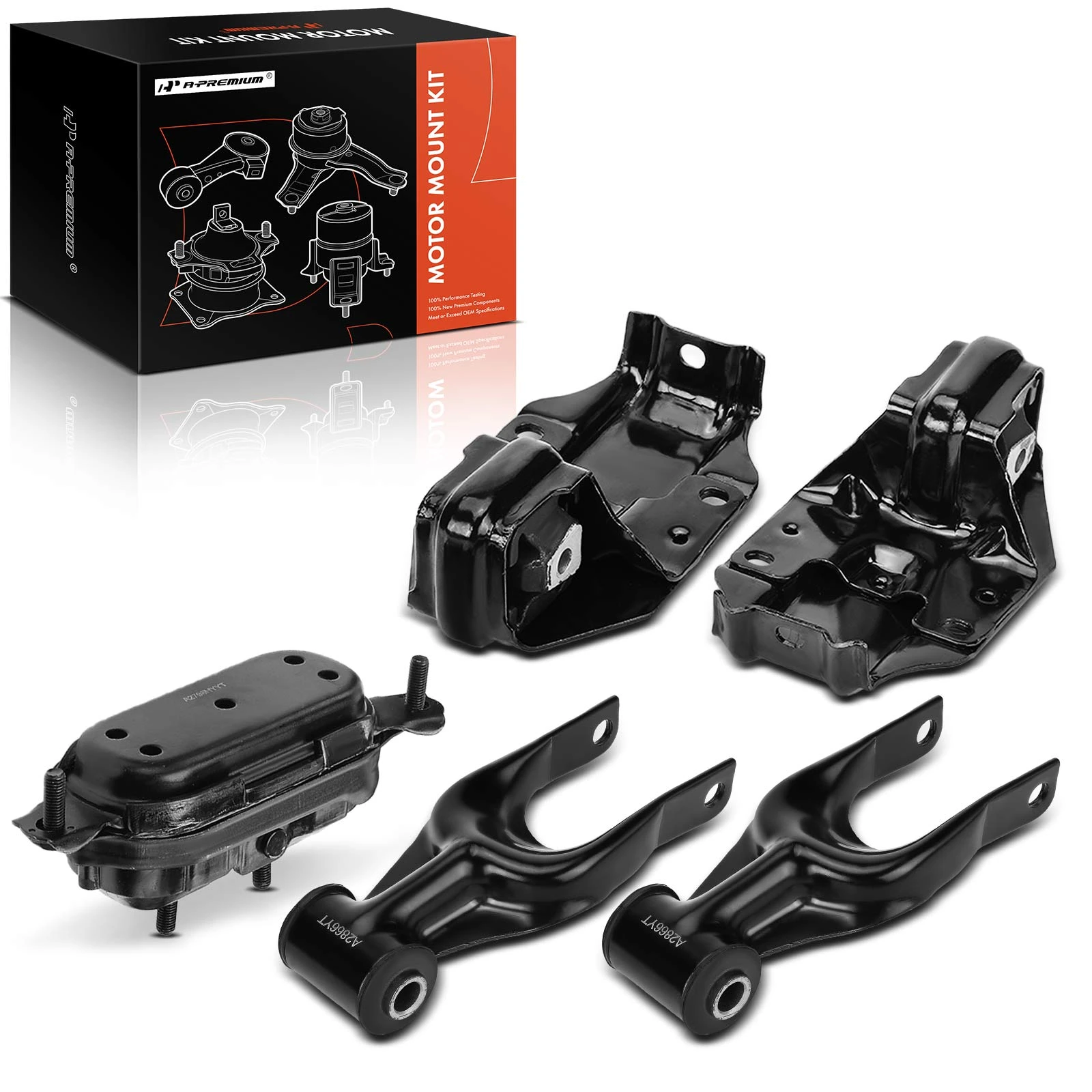 5 Pcs Engine Mount & Torque Strut Mount