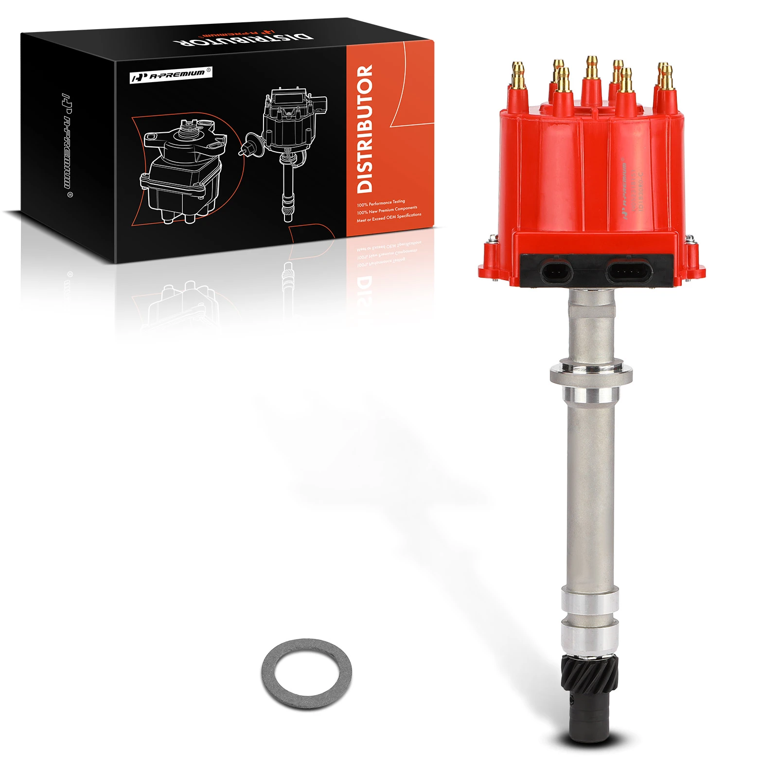 Ignition Distributor with Cap & Rotor