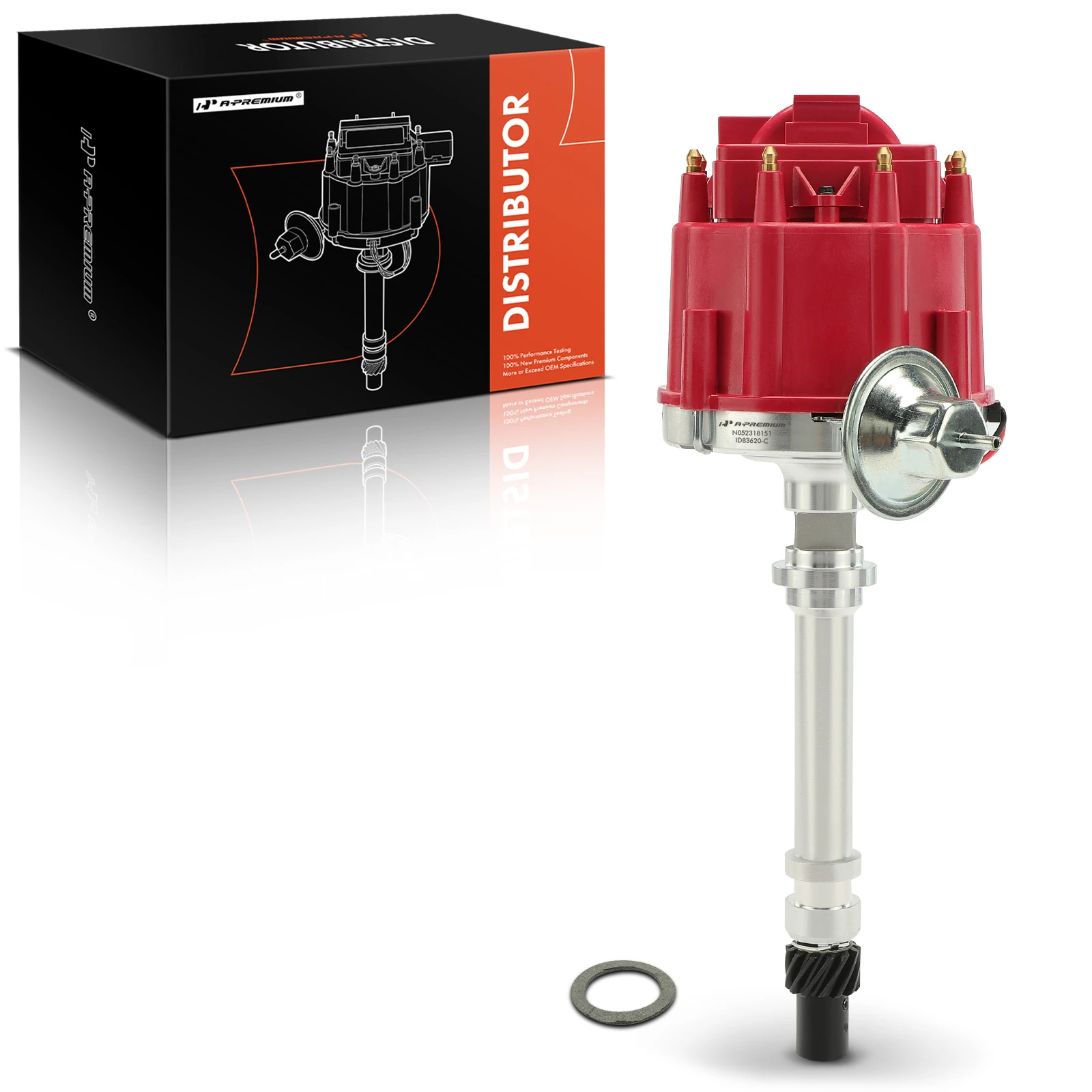 Ignition Distributor with Cap & Rotor