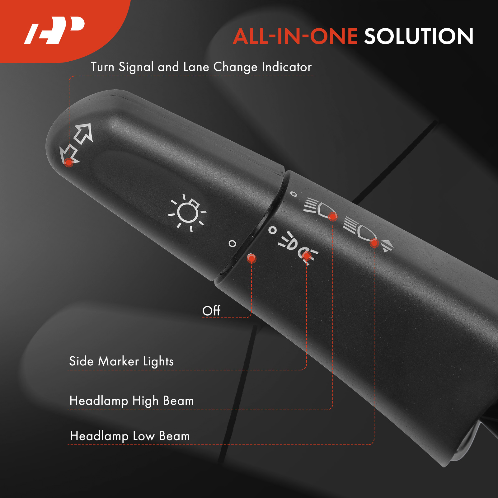 Turn Signal Switch for Dodge Sprinter 2500 Sprinter 3500 Freightliner 2002-2006