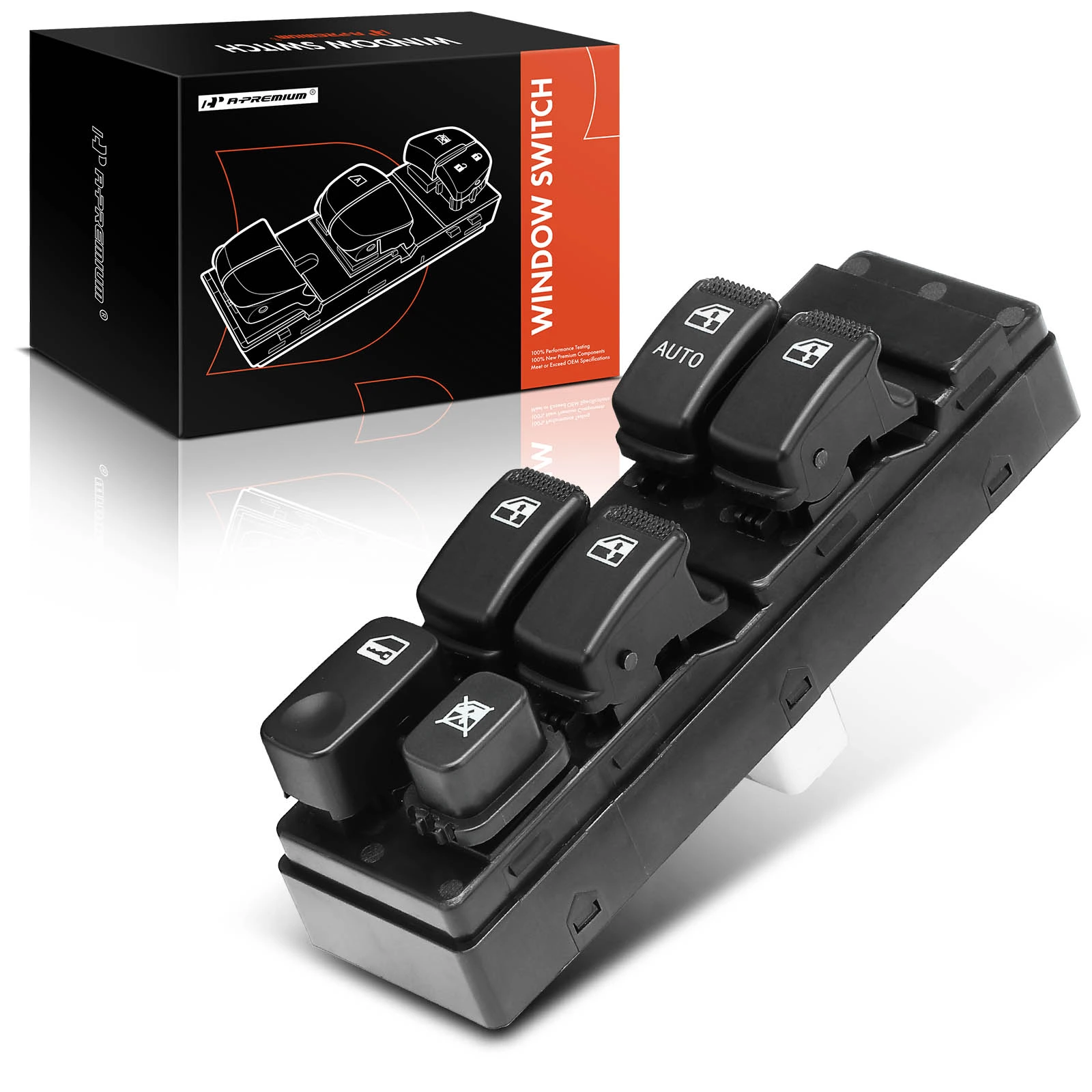 Front Driver Power Window Switch for 2004-2009 Kia Spectra