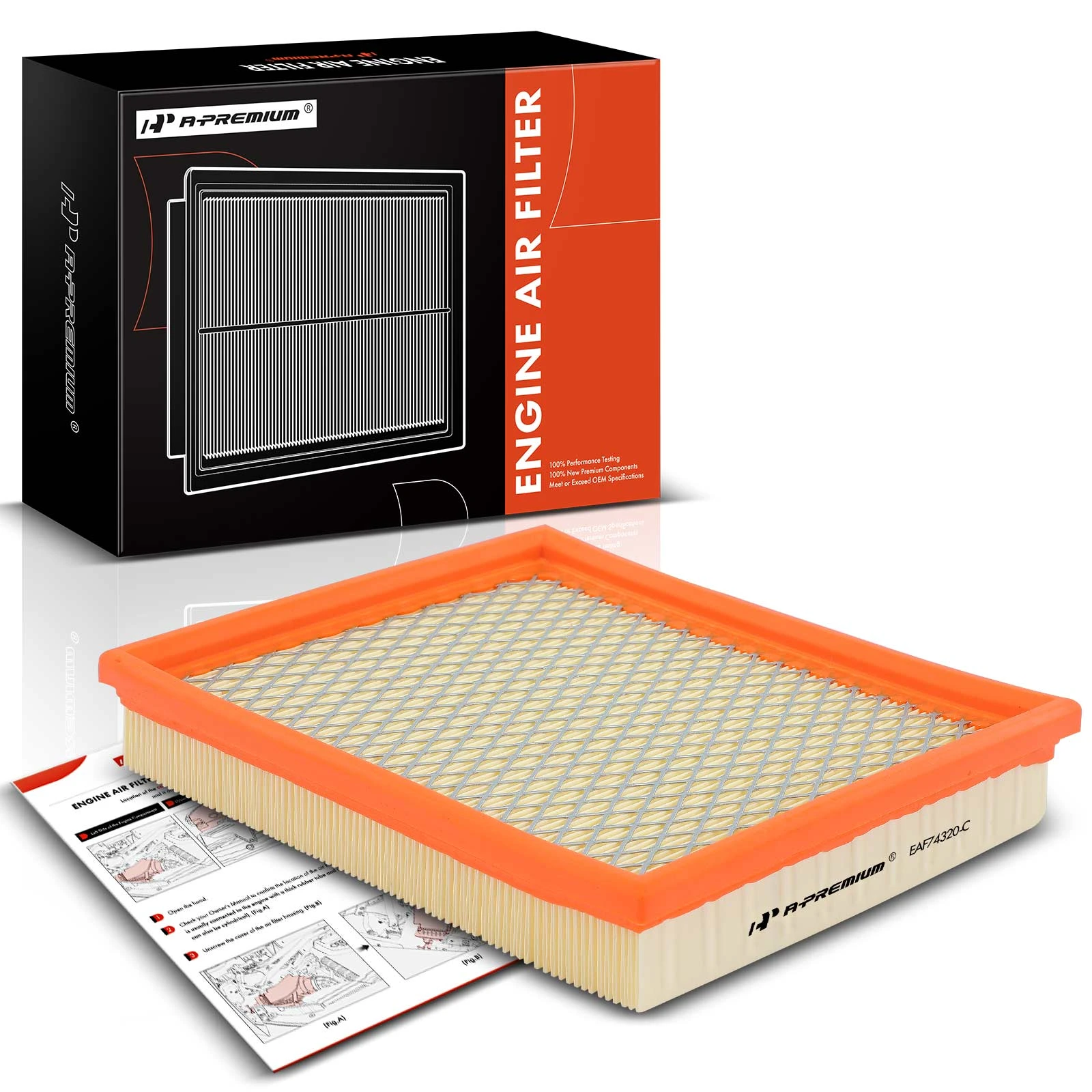 Front Engine Air Filter