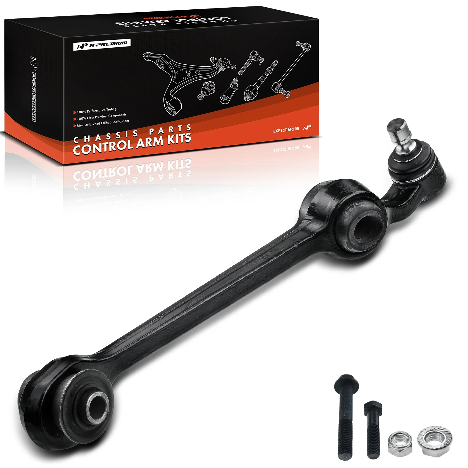 1993-1997 Eagle Vision 1pc Control Arm and Ball Joint Kit, Front Driver Lower with Ball Joint A-Premium APCA3580