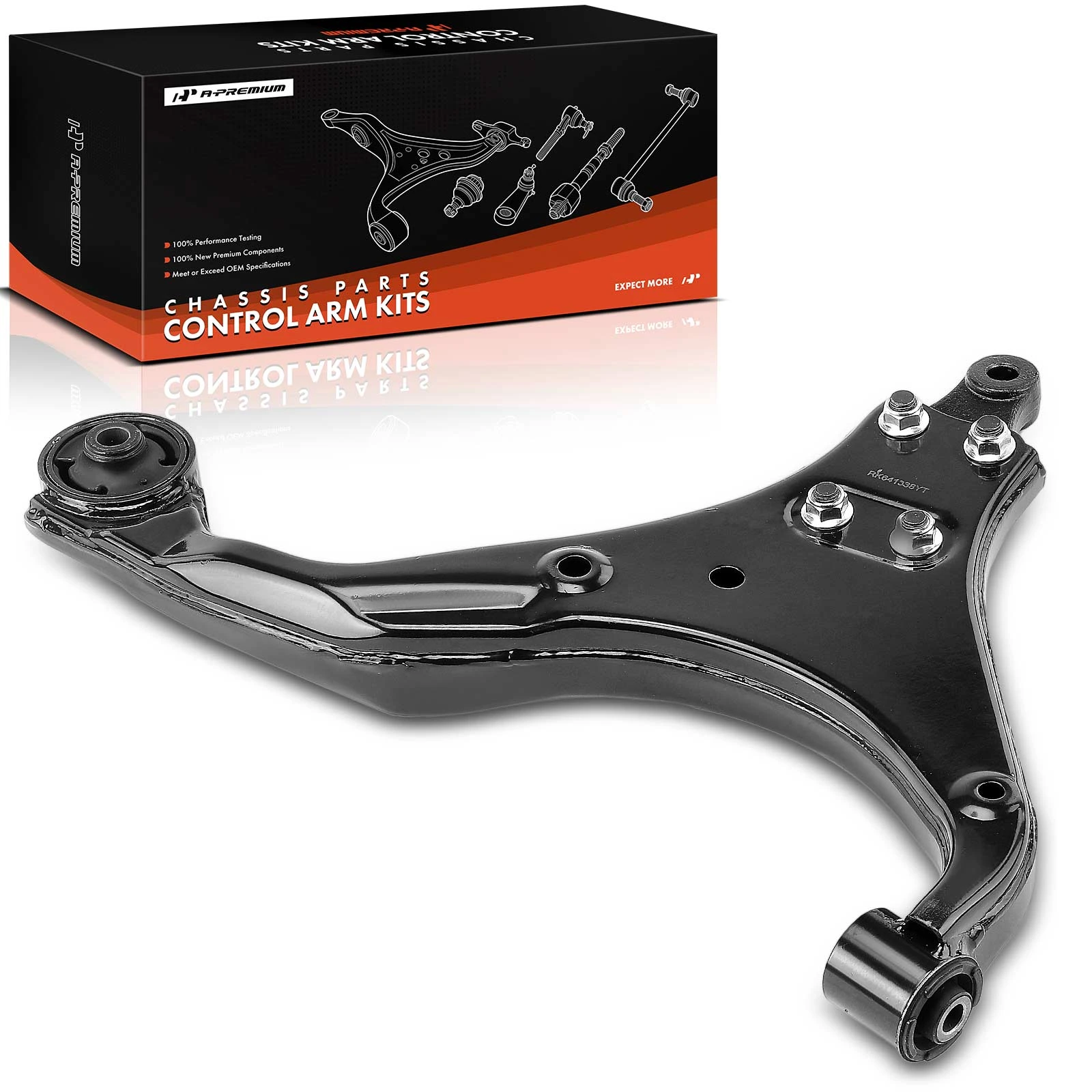 2005-2010 Kia Sportage 1pc Control Arm, Front Driver Lower A-Premium APCA4355