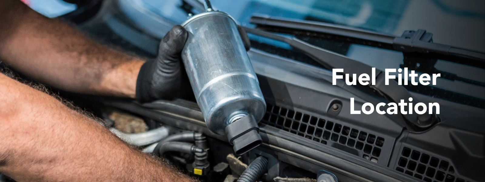 Fuel filter location