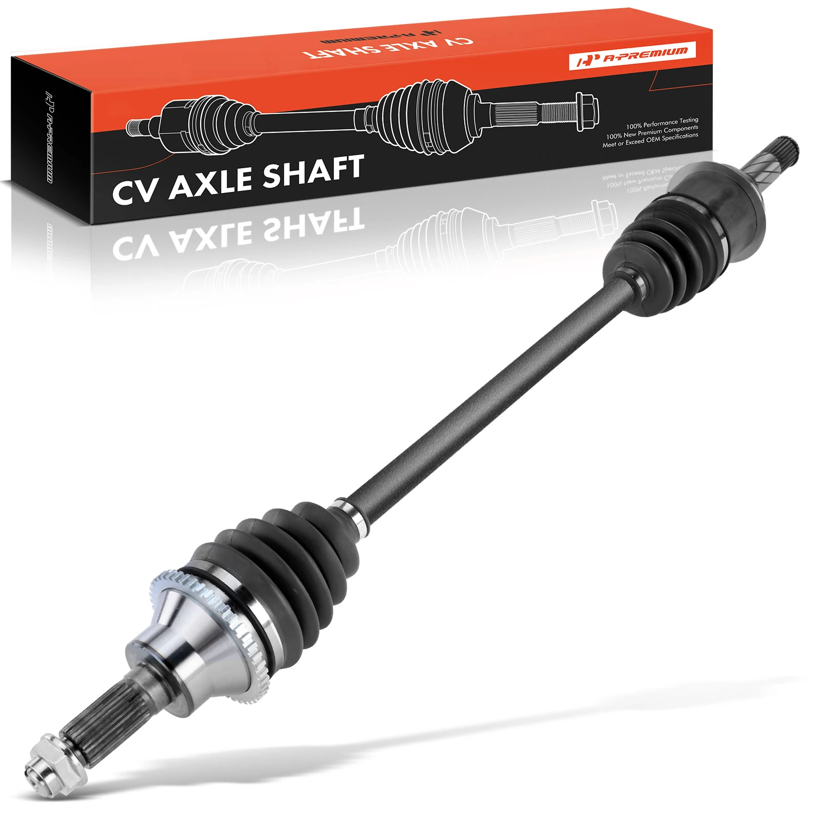 1-Pc CV Axle Shaft Assembly Rear Driver A-Premium APCVA2180