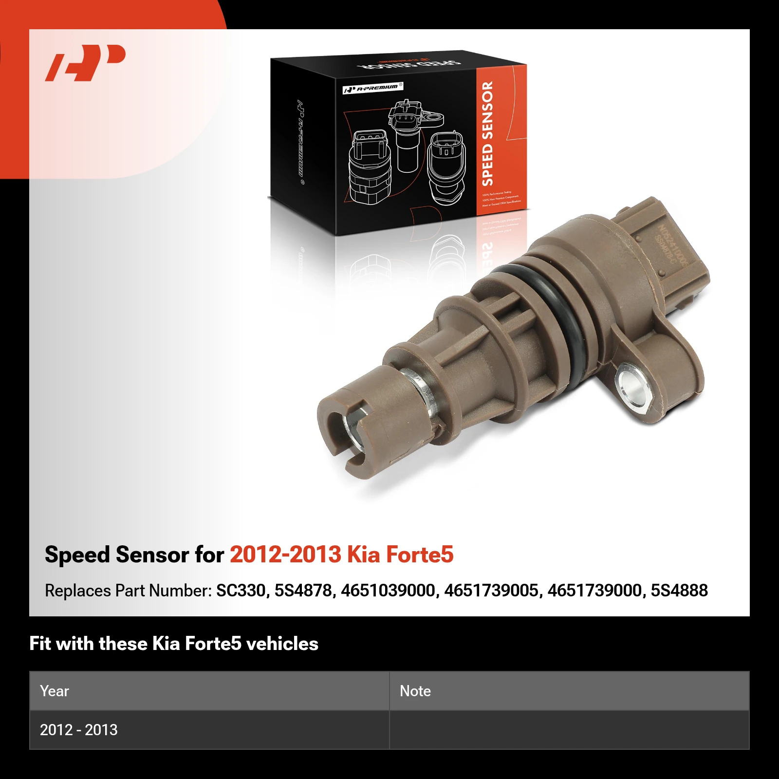 Speed Sensor for 2012-2013 Kia Forte5
