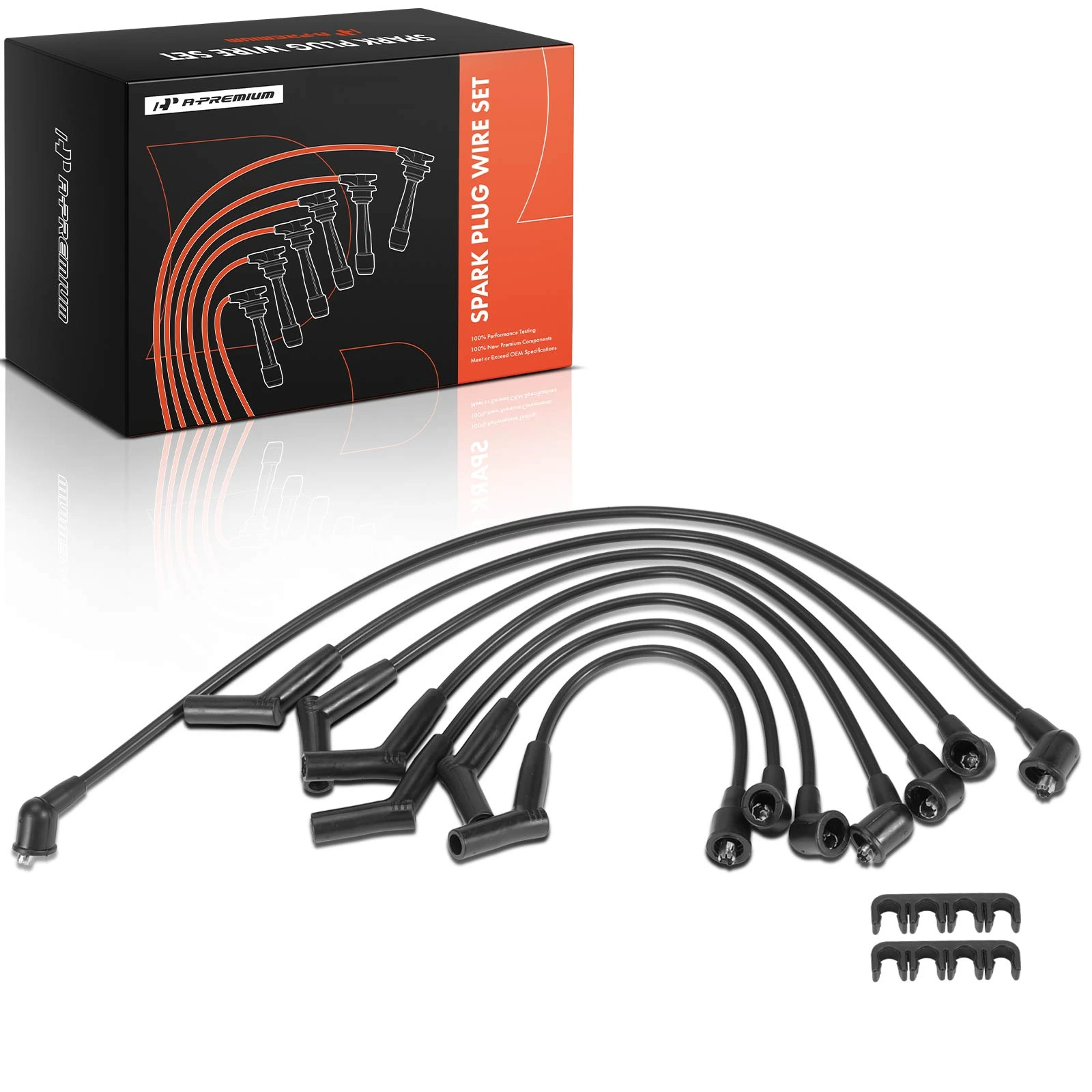 7 Pcs Spark Plug Wire Set