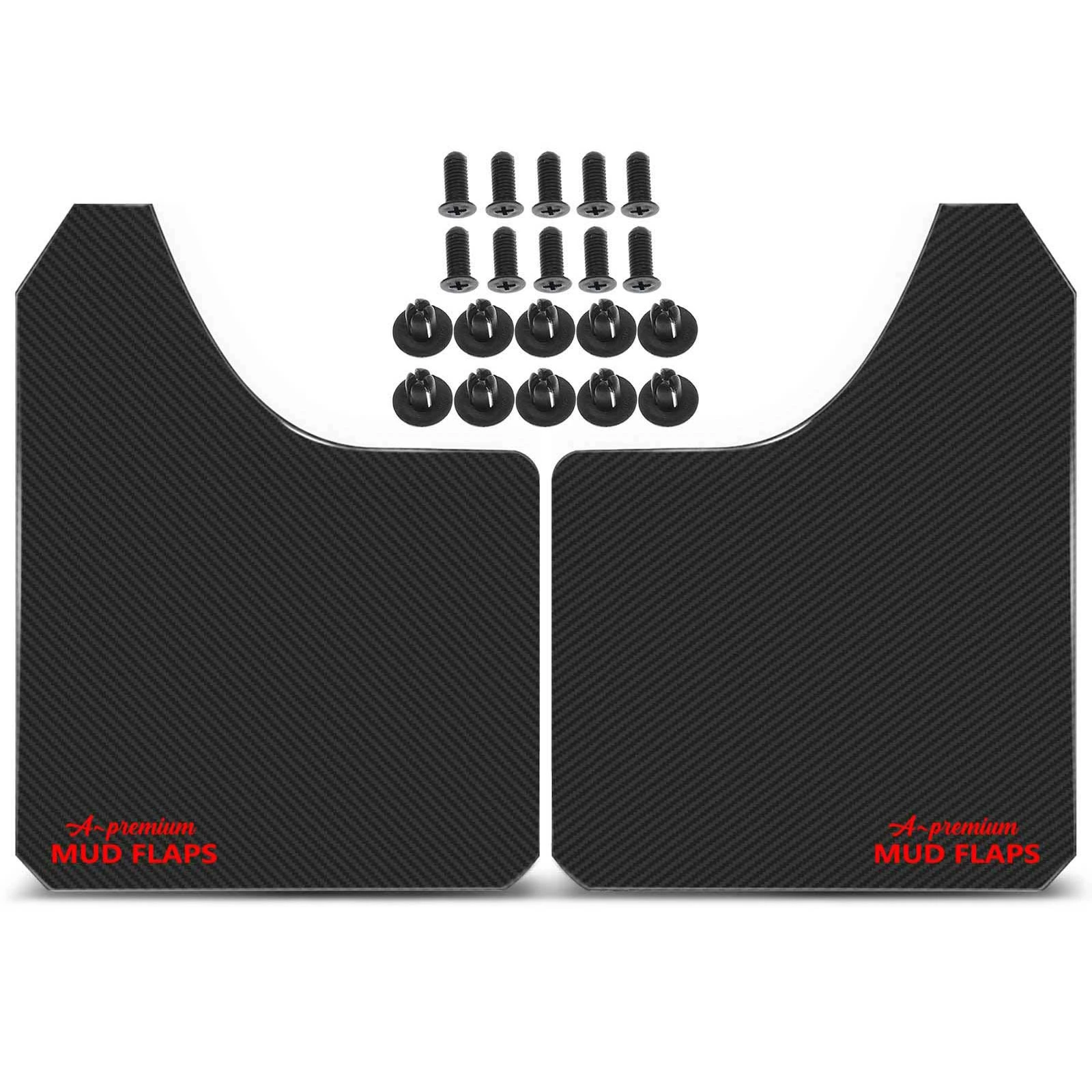 2 Pcs Front or Rear Splash Guards Mud Flaps