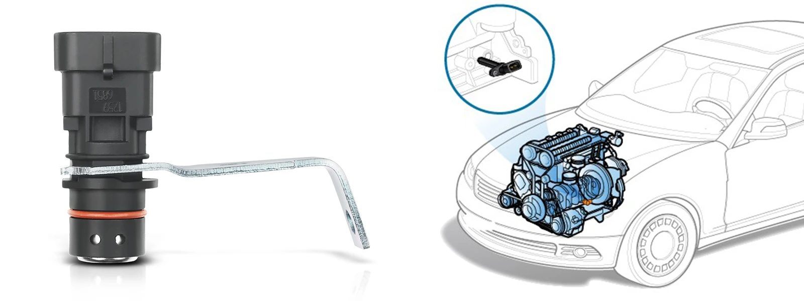 crankshaft position sensor location