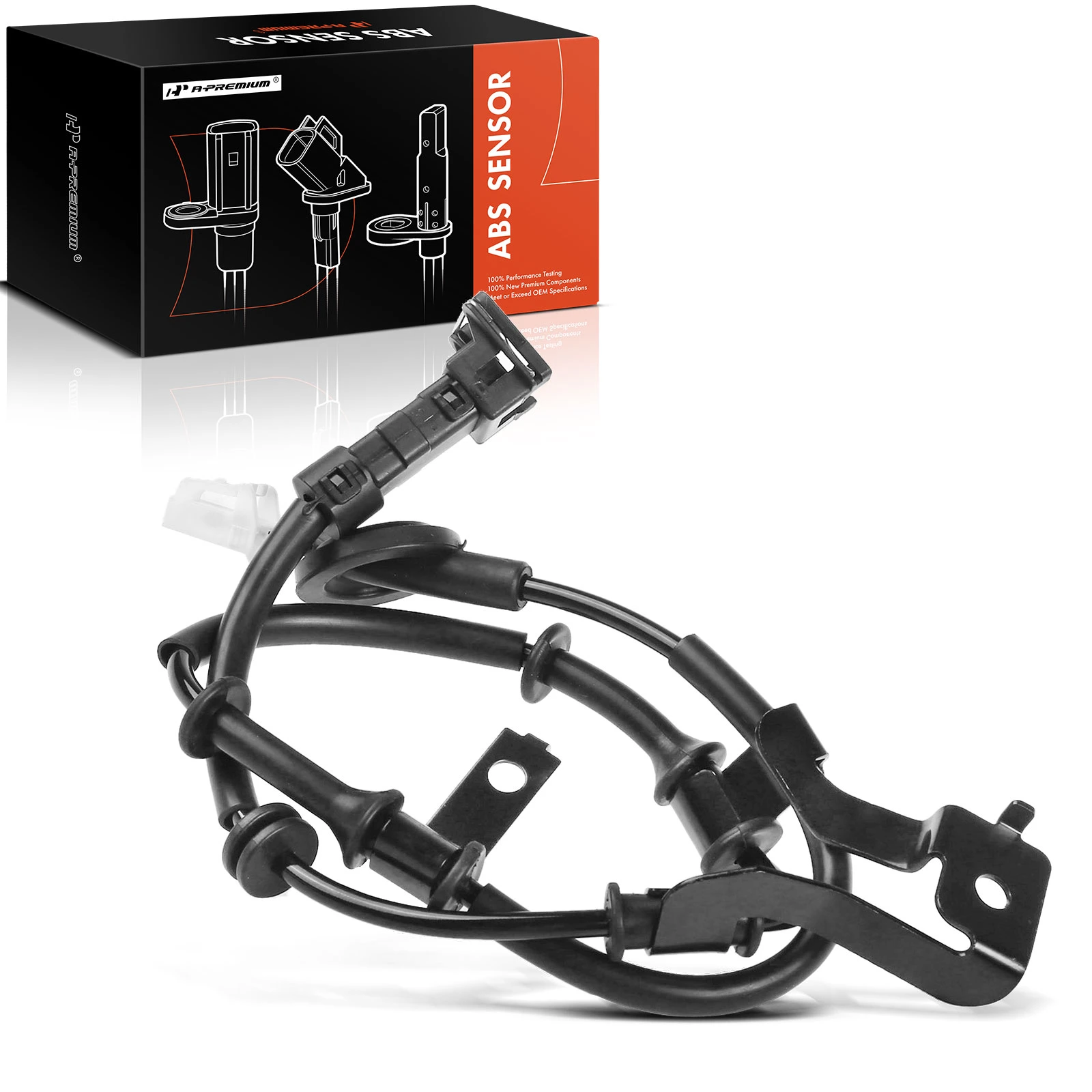 Rear Passenger ABS Wheel Speed Sensor for 2006-2011 Kia Rio5