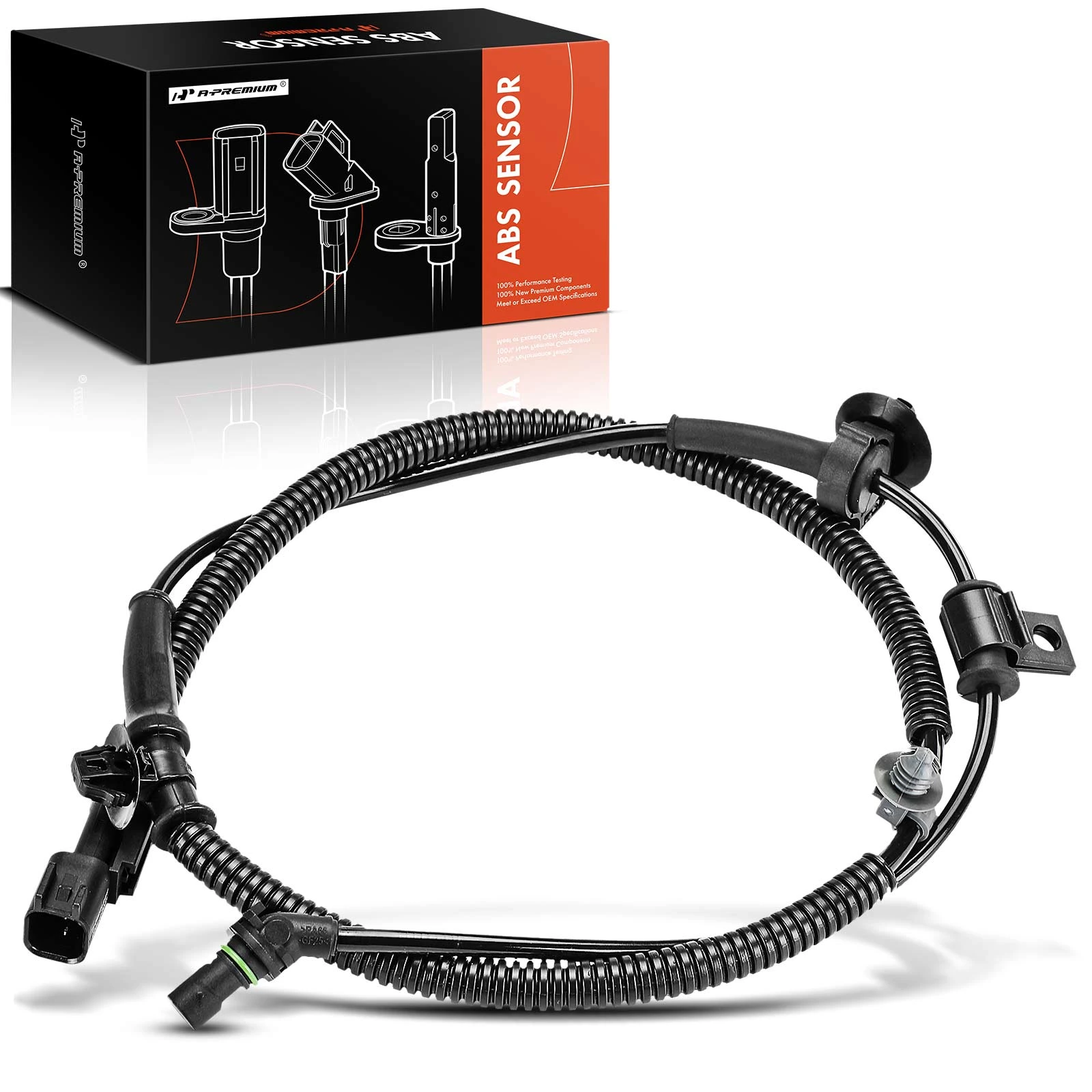 Front Driver or Passenger ABS Wheel Speed Sensor