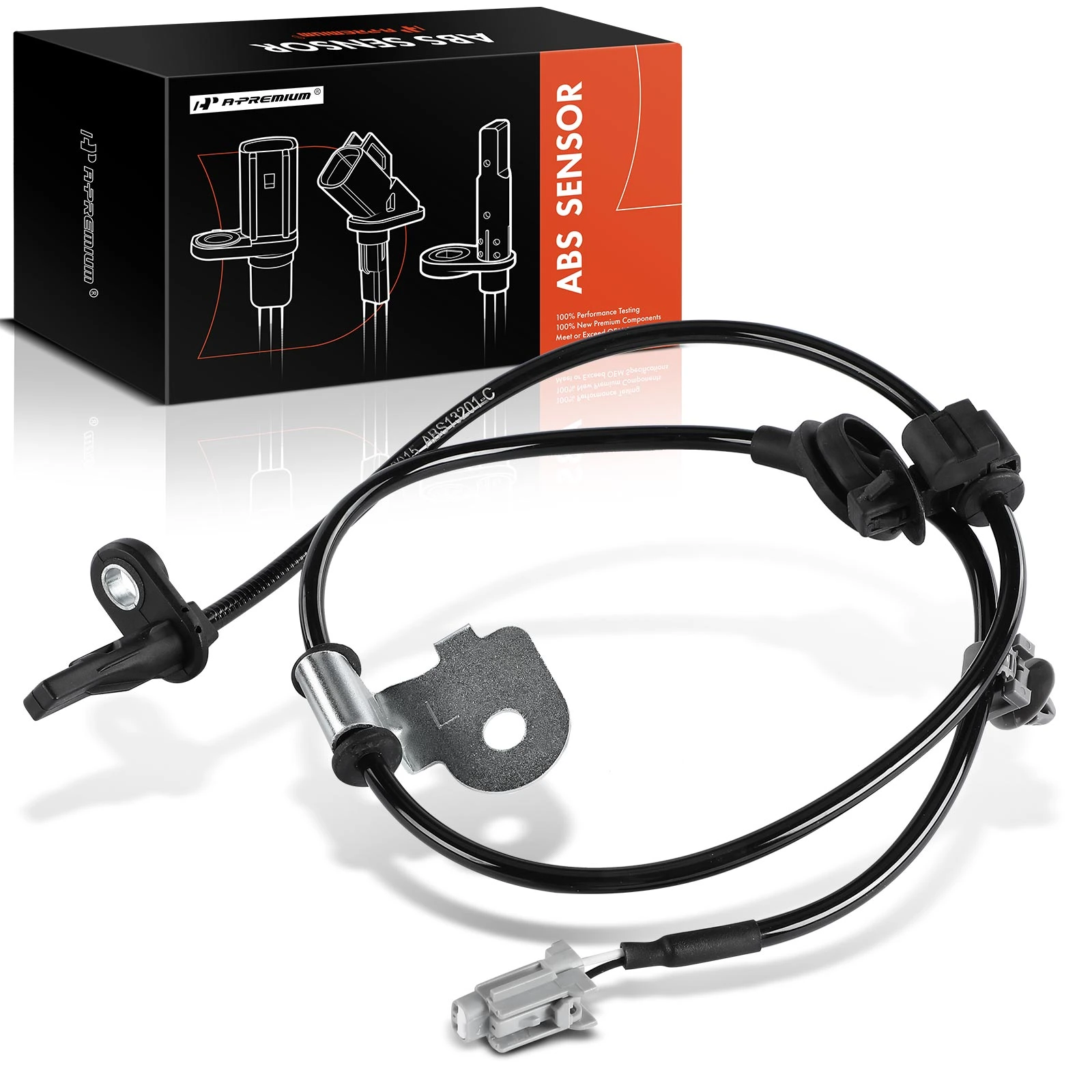 Front Driver ABS Wheel Speed Sensor