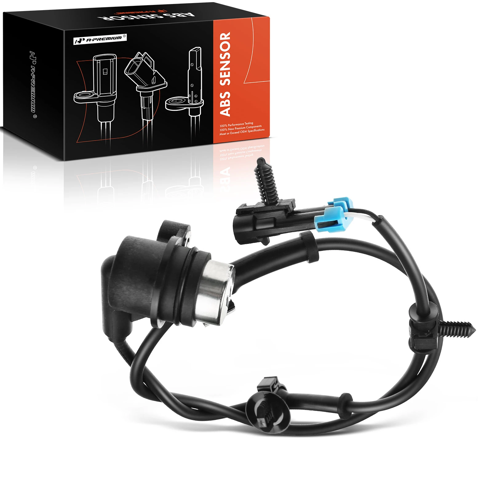 Rear Driver or Passenger ABS Wheel Speed Sensor for 2003-2006 Cadillac Escalade