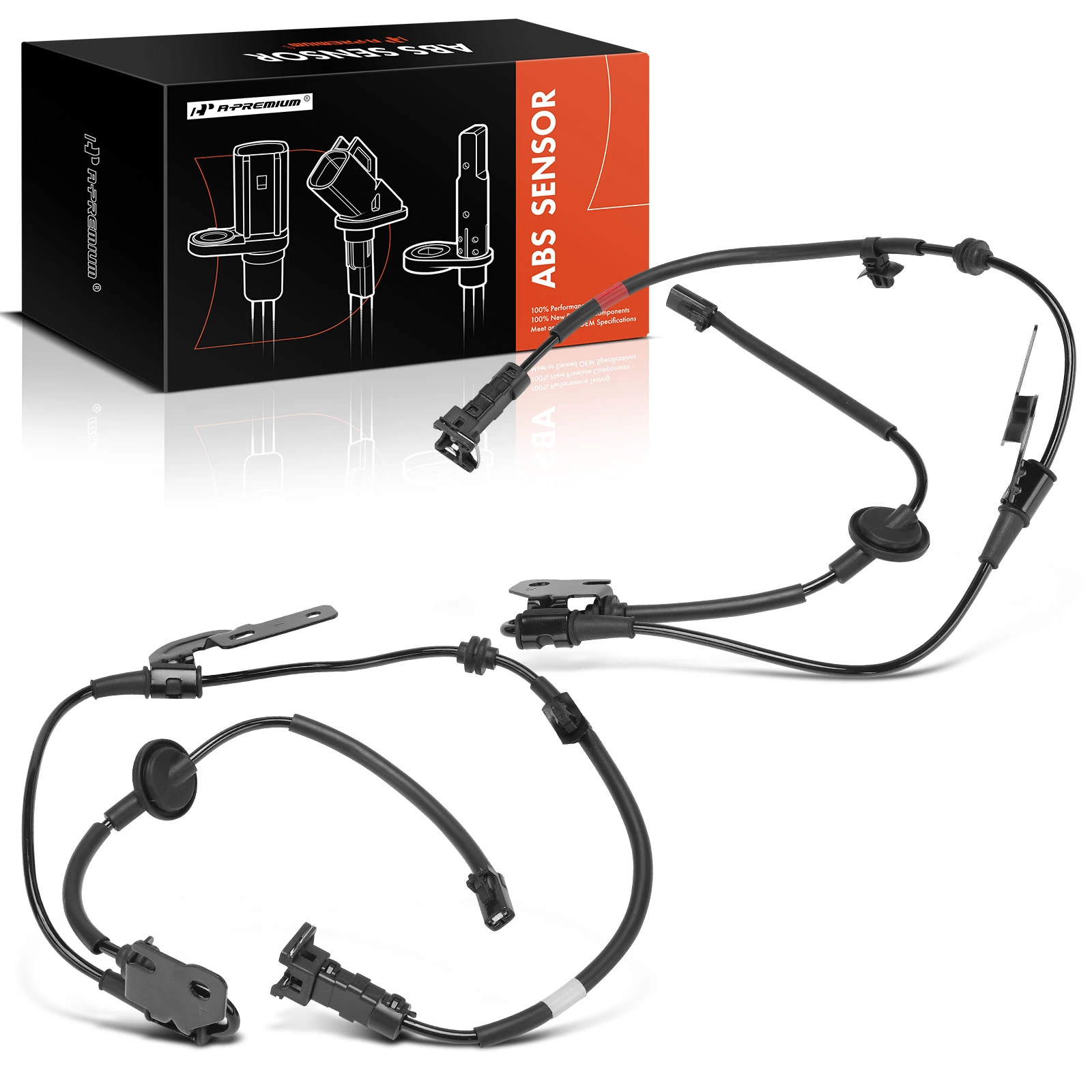 2 Pcs Rear ABS Wheel Speed Sensor for 2016-2017 Kia Optima