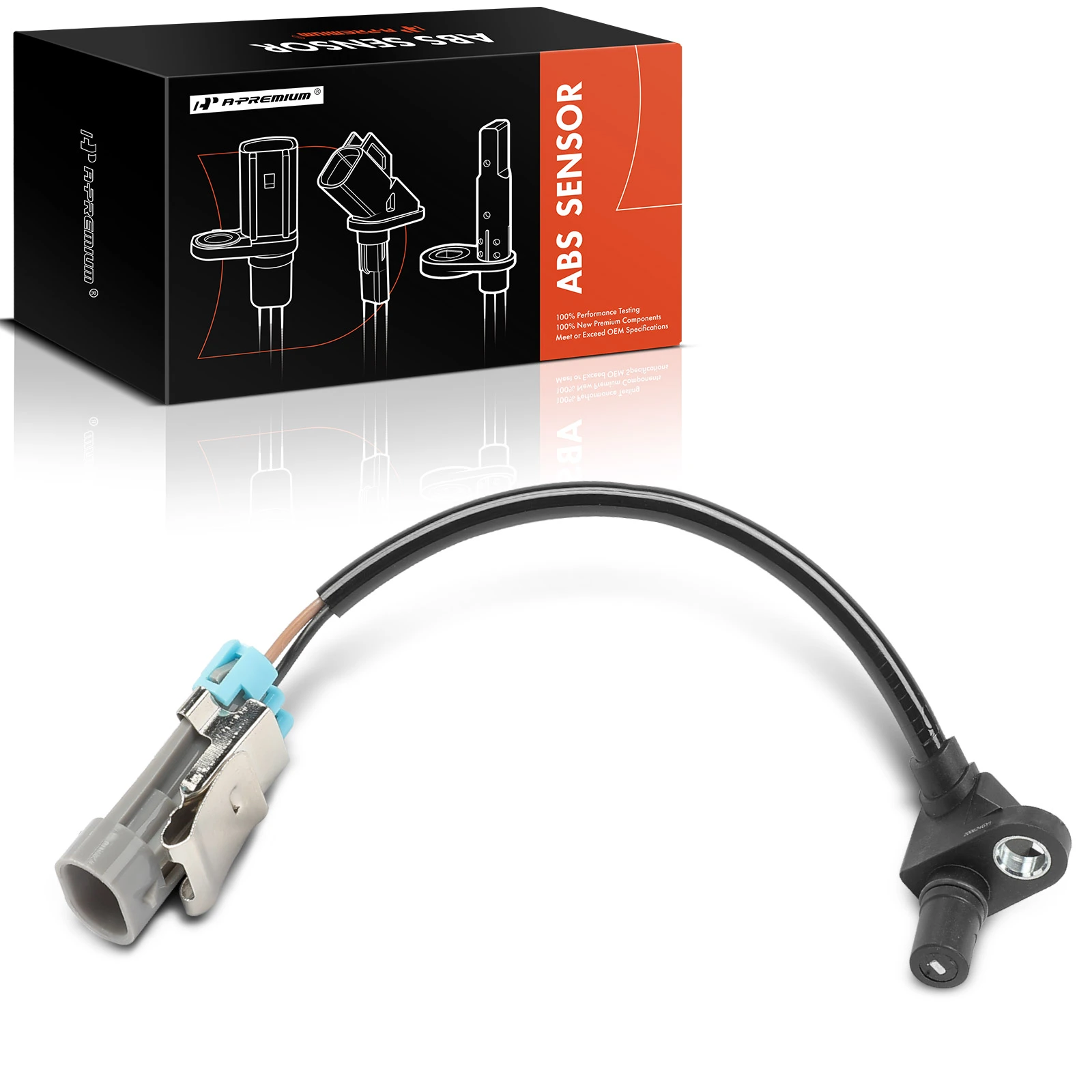 Front Driver or Passenger ABS Wheel Speed Sensor for 1999-2005 Cadillac DeVille