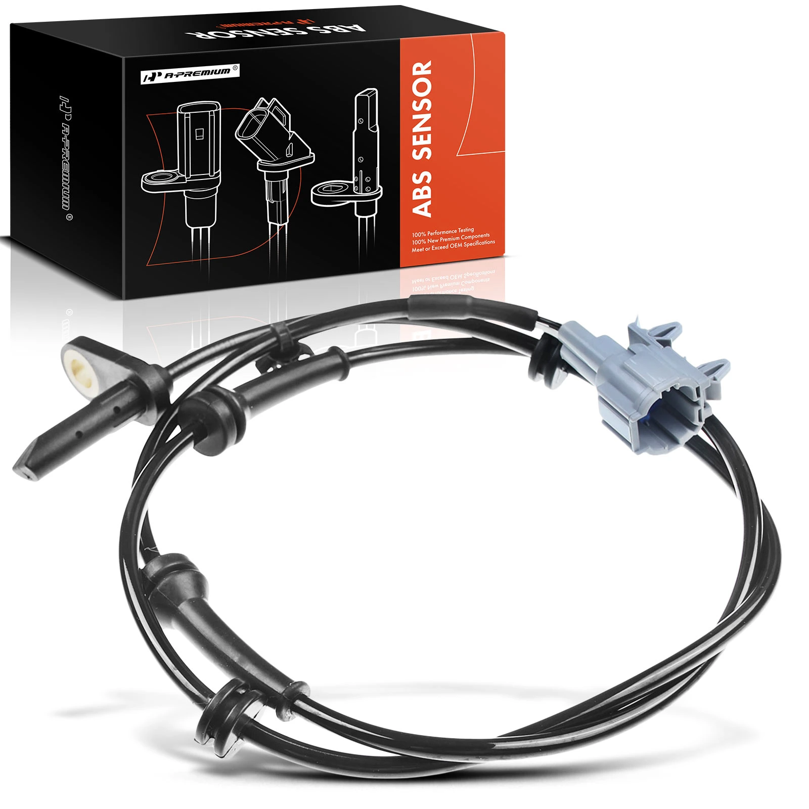 Rear Passenger ABS Wheel Speed Sensor for Nissan Xterra 05-10 12-15