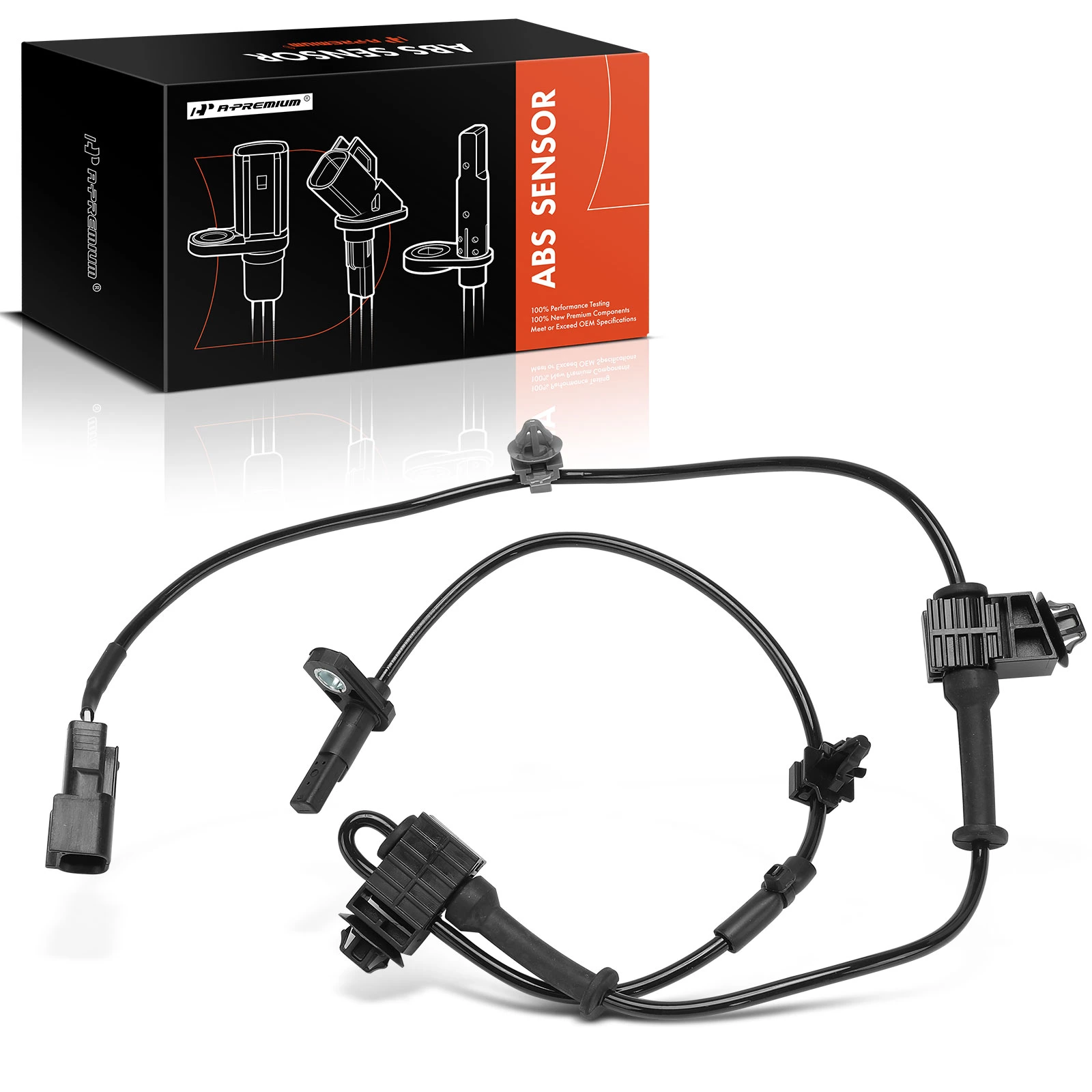 Front Driver or Passenger ABS Wheel Speed Sensor for 2016-2019 Mazda CX-9