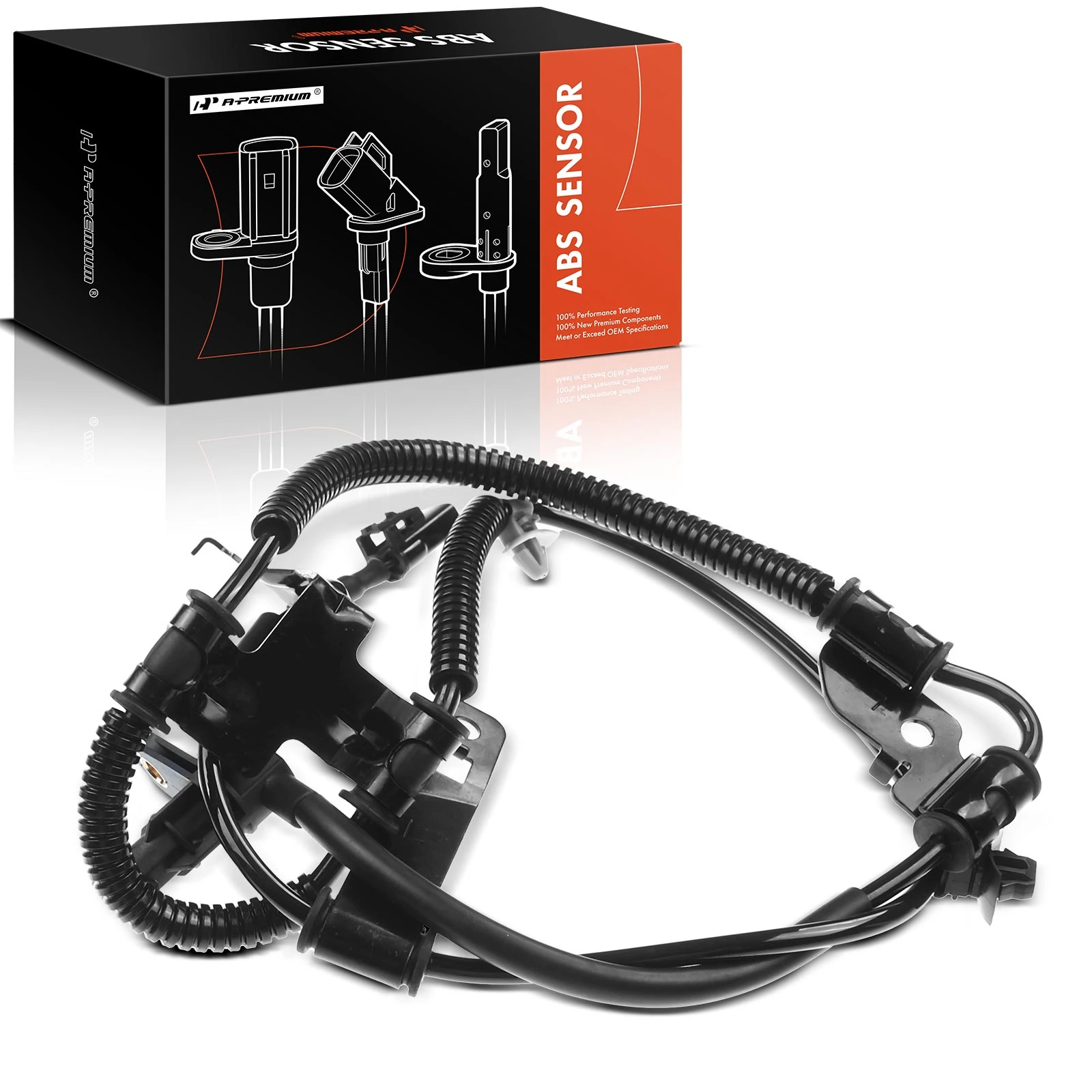 Front Driver ABS Wheel Speed Sensor