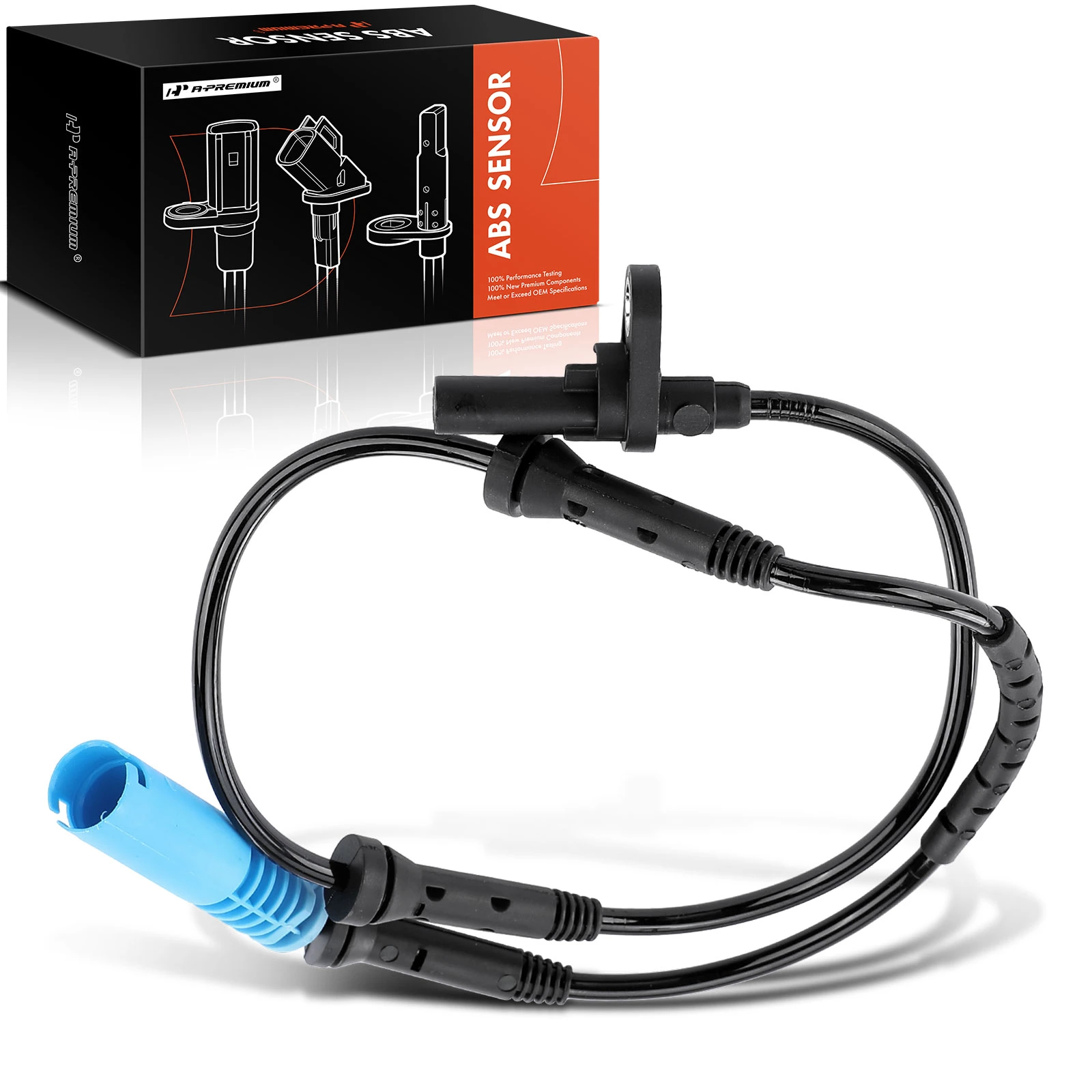 Front Driver or Passenger ABS Wheel Speed Sensor