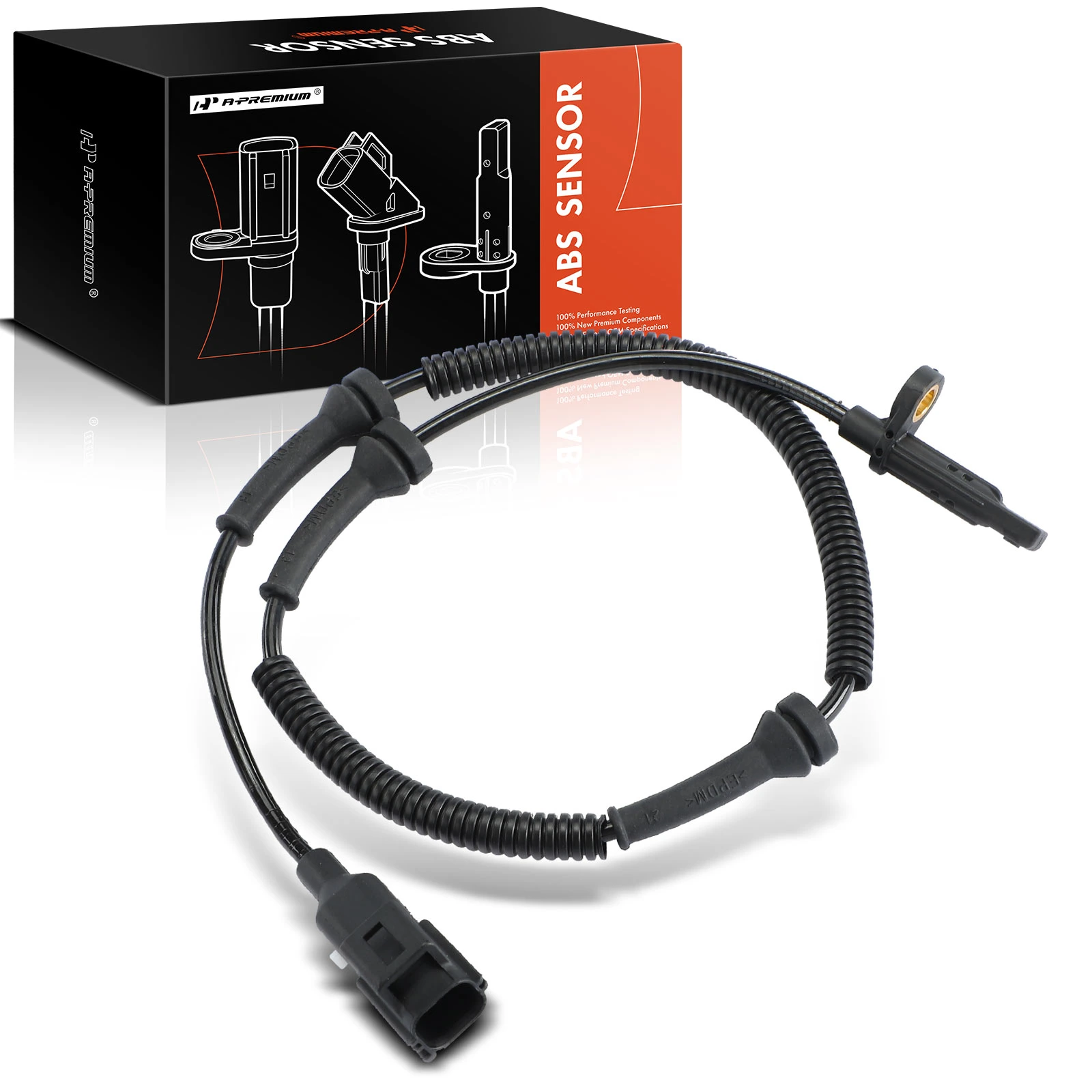 Rear Driver or Passenger ABS Wheel Speed Sensor for 2017-2023 Jaguar F-Pace