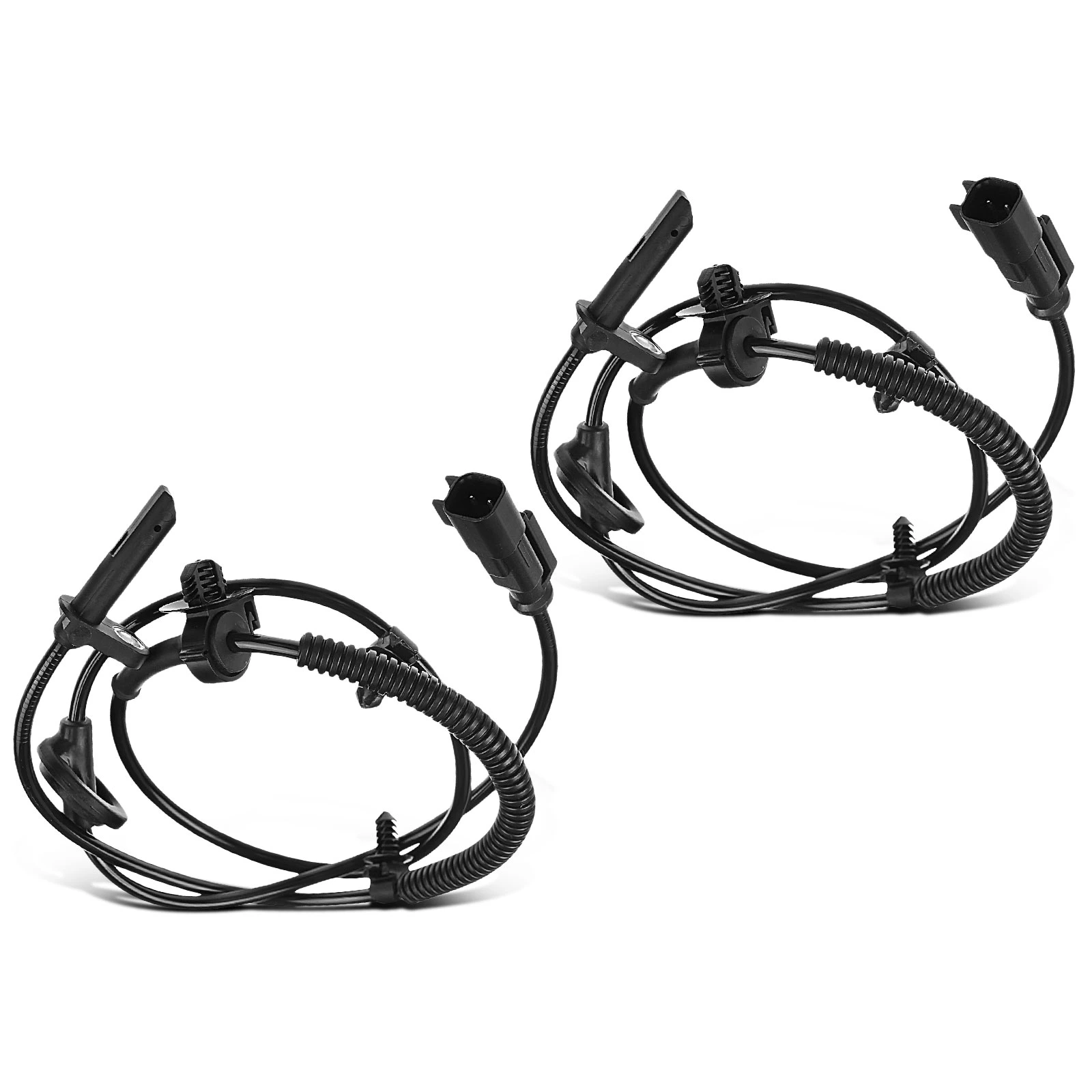 2 Pcs Front ABS Wheel Speed Sensor for 2009-2017 Chevrolet Traverse