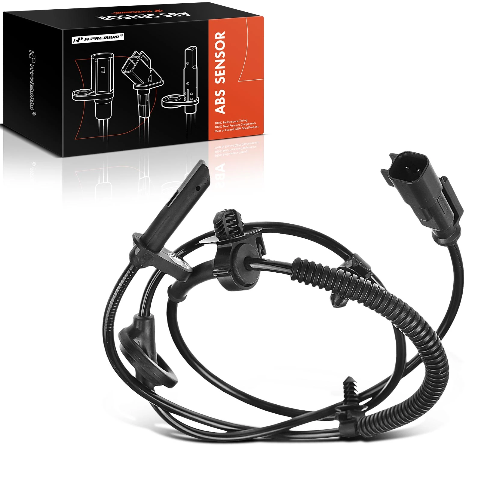 Front Driver or Passenger ABS Wheel Speed Sensor for 2009-2017 Chevrolet Traverse