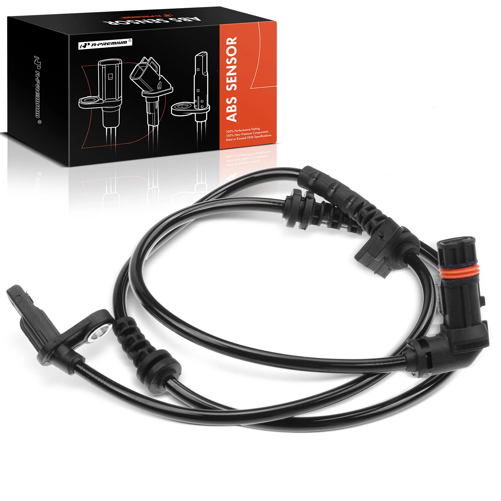 Front Driver or Passenger ABS Wheel Speed Sensor for 2011-2013 Mercedes-Benz S550