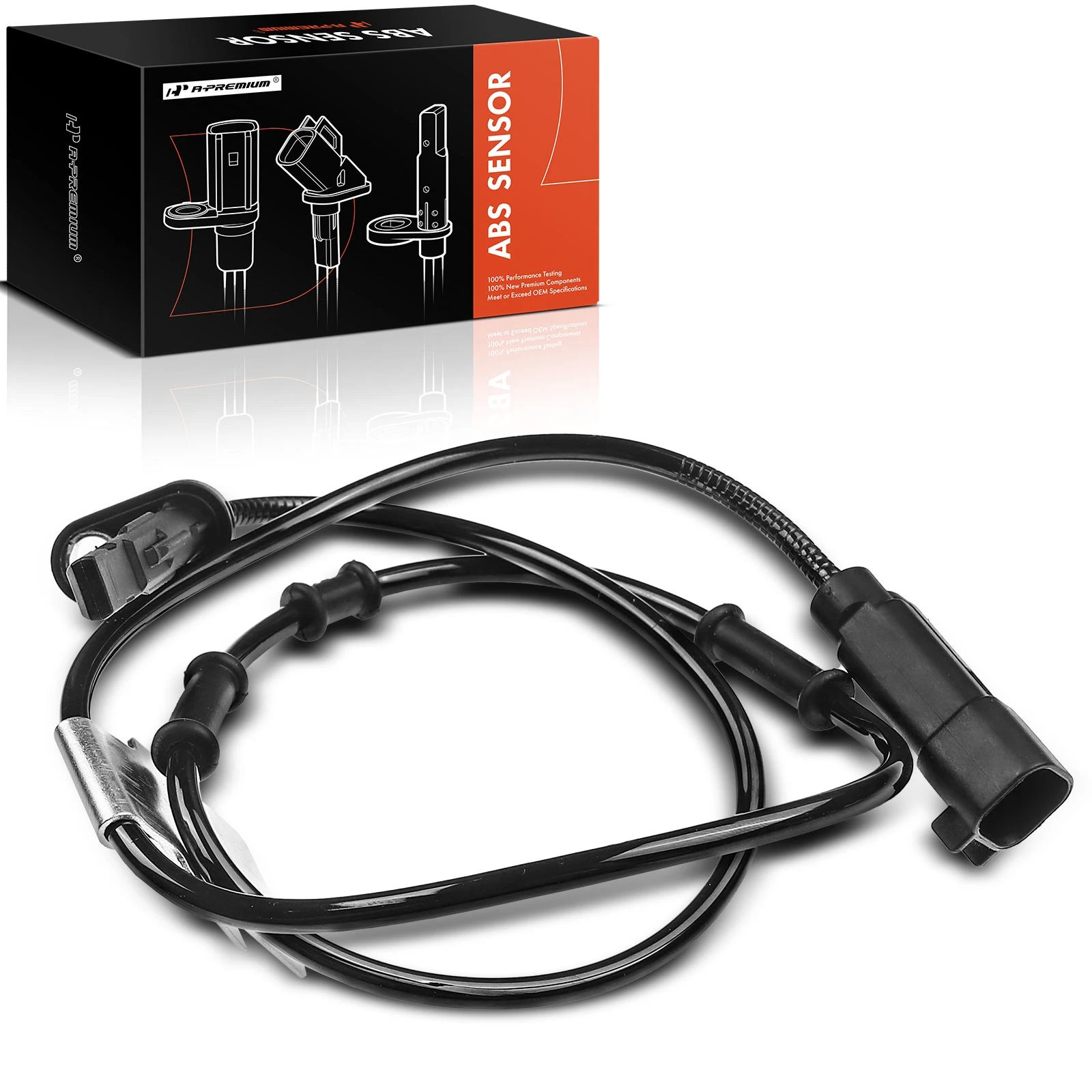 Front Driver ABS Wheel Speed Sensor