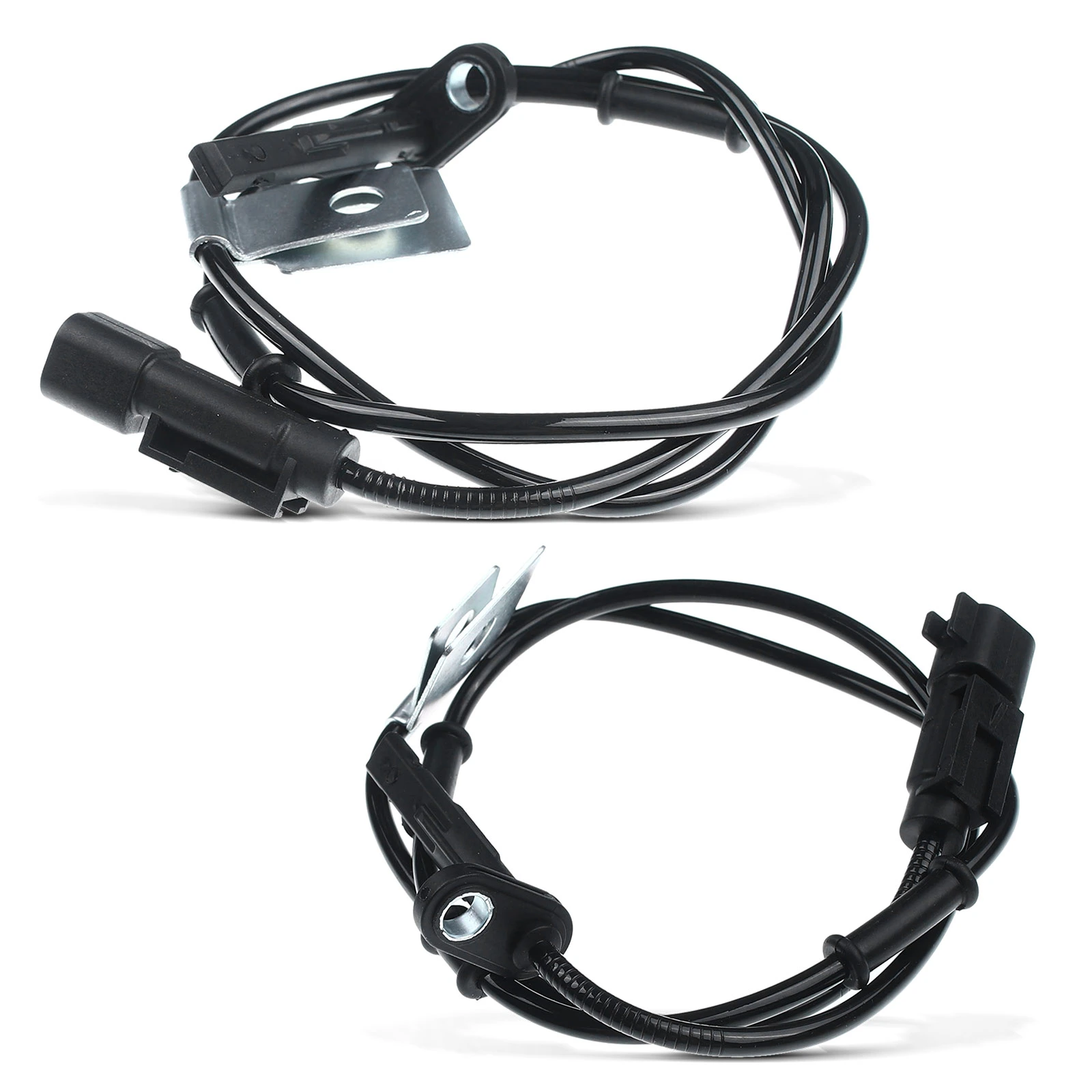 2 Pcs Front Driver & Passenger ABS Wheel Speed Sensor