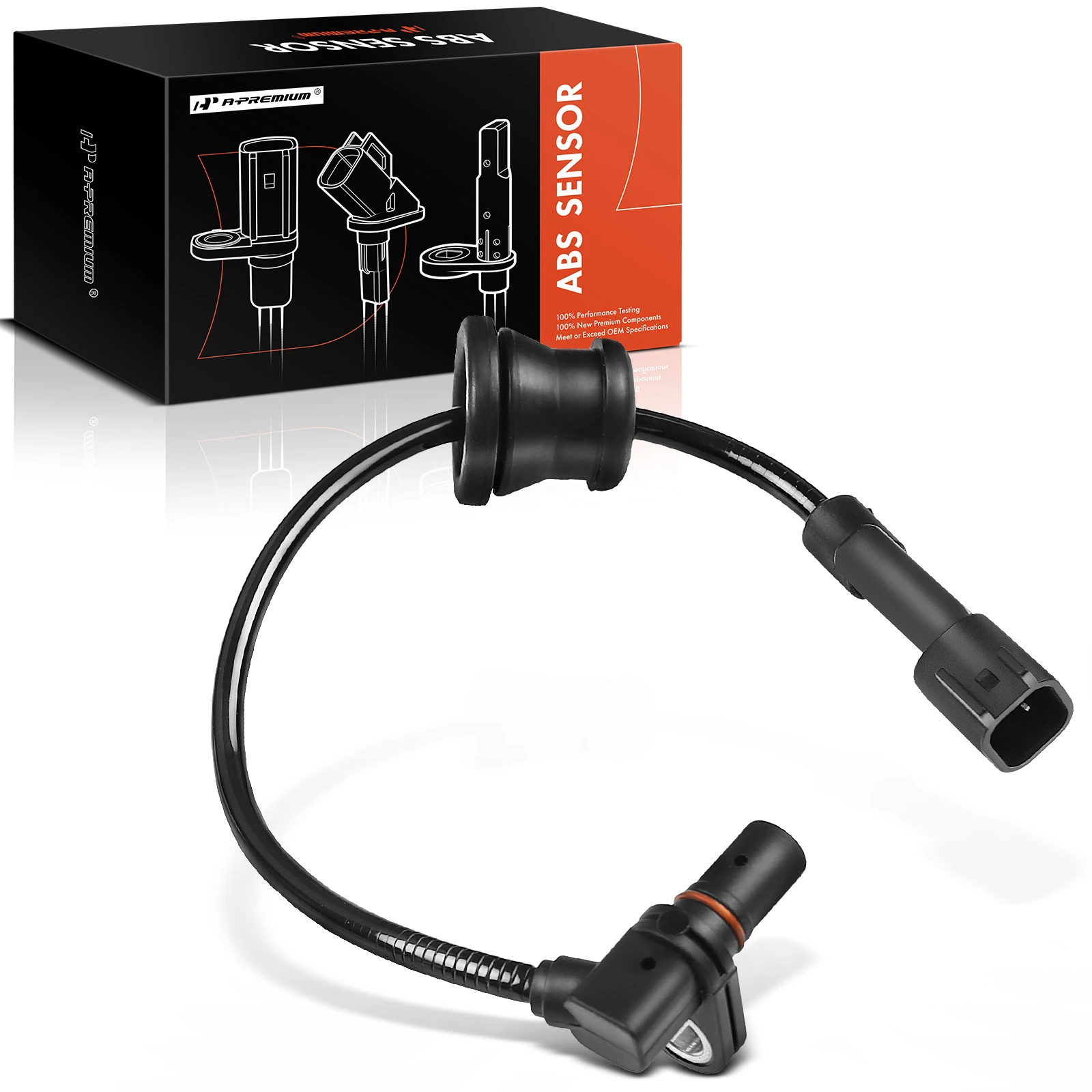 Rear Driver or Passenger ABS Wheel Speed Sensor