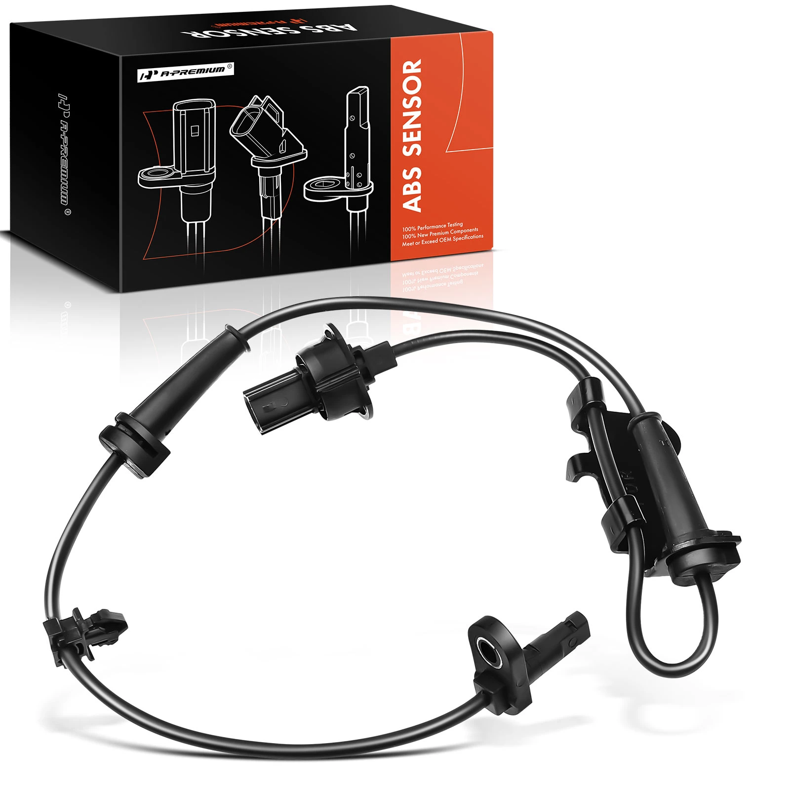 Front Passenger ABS Wheel Speed Sensor for Honda CR-Z 2011-2015 Fit Insight