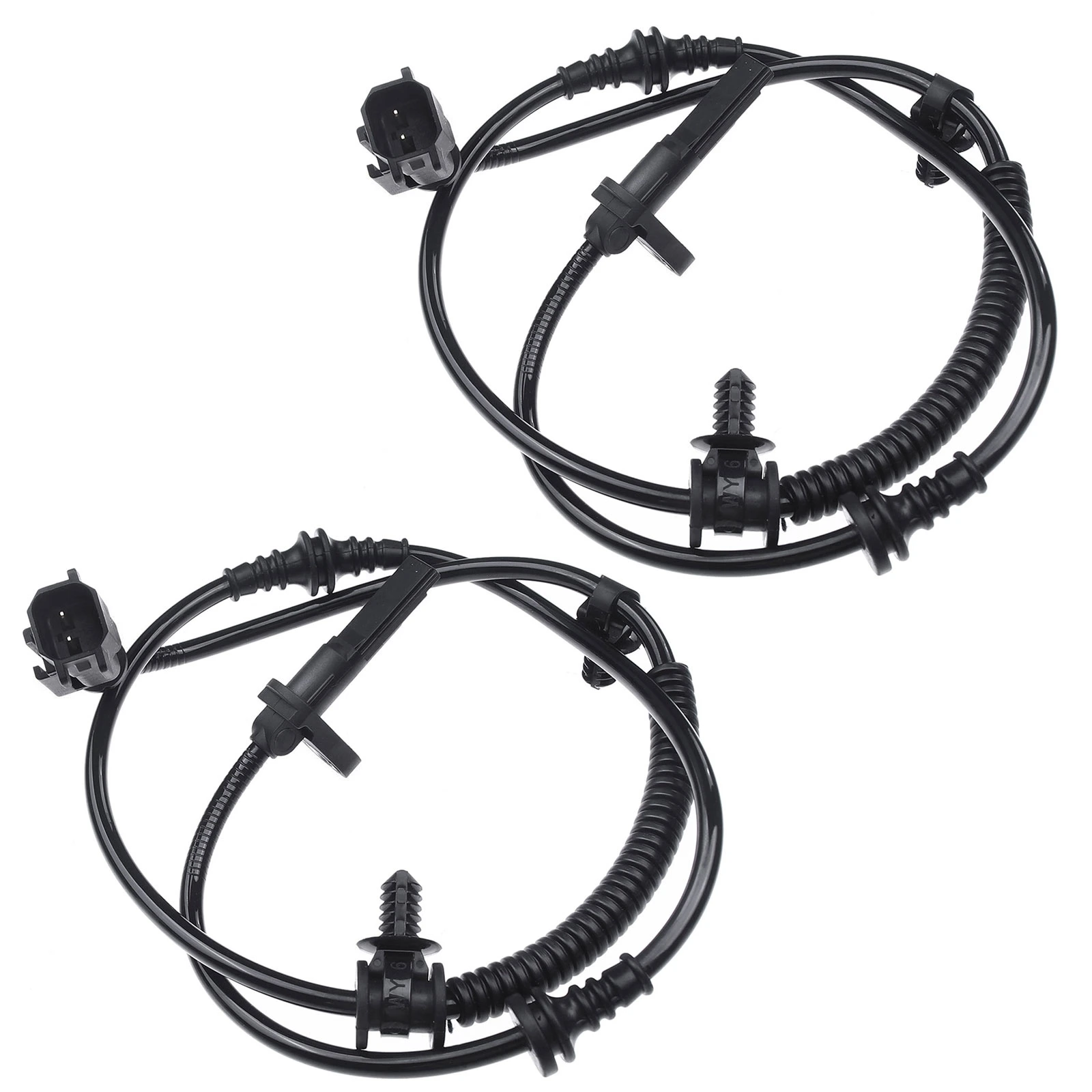 2 Pcs Rear Driver & Passenger ABS Wheel Speed Sensor