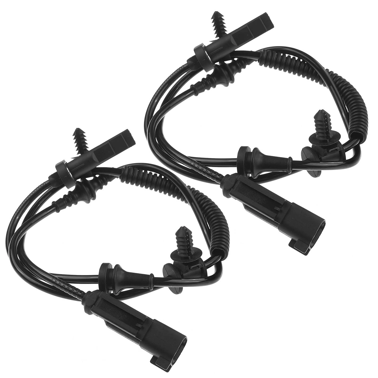 2 Pcs Rear Driver & Passenger ABS Wheel Speed Sensor