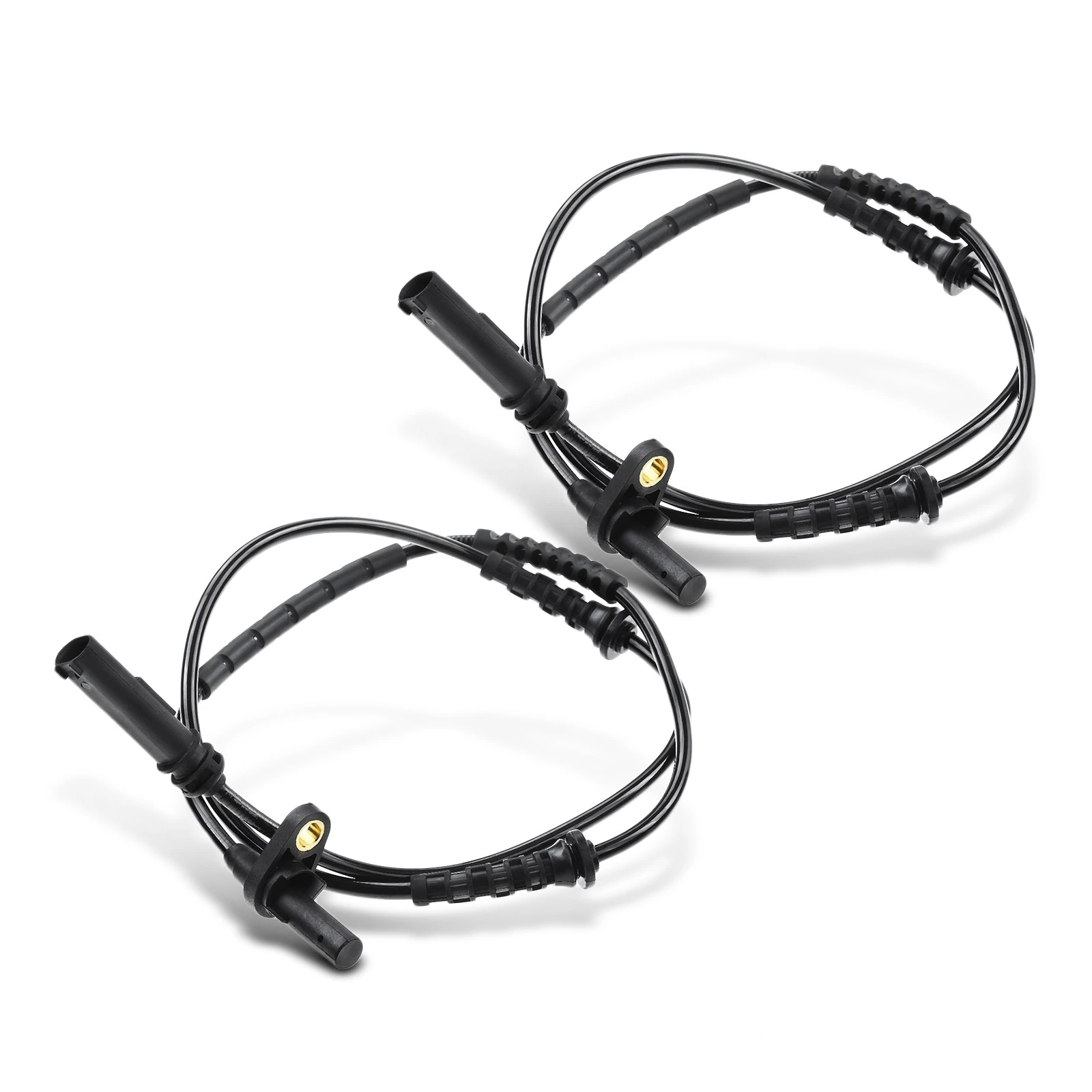 2 Pcs Front Driver & Passenger ABS Wheel Speed Sensor