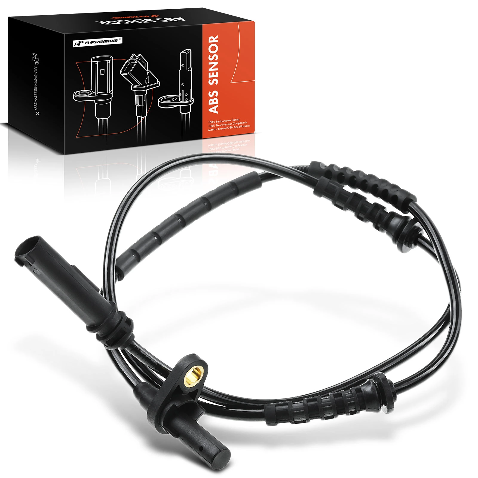 Front Driver or Passenger ABS Wheel Speed Sensor