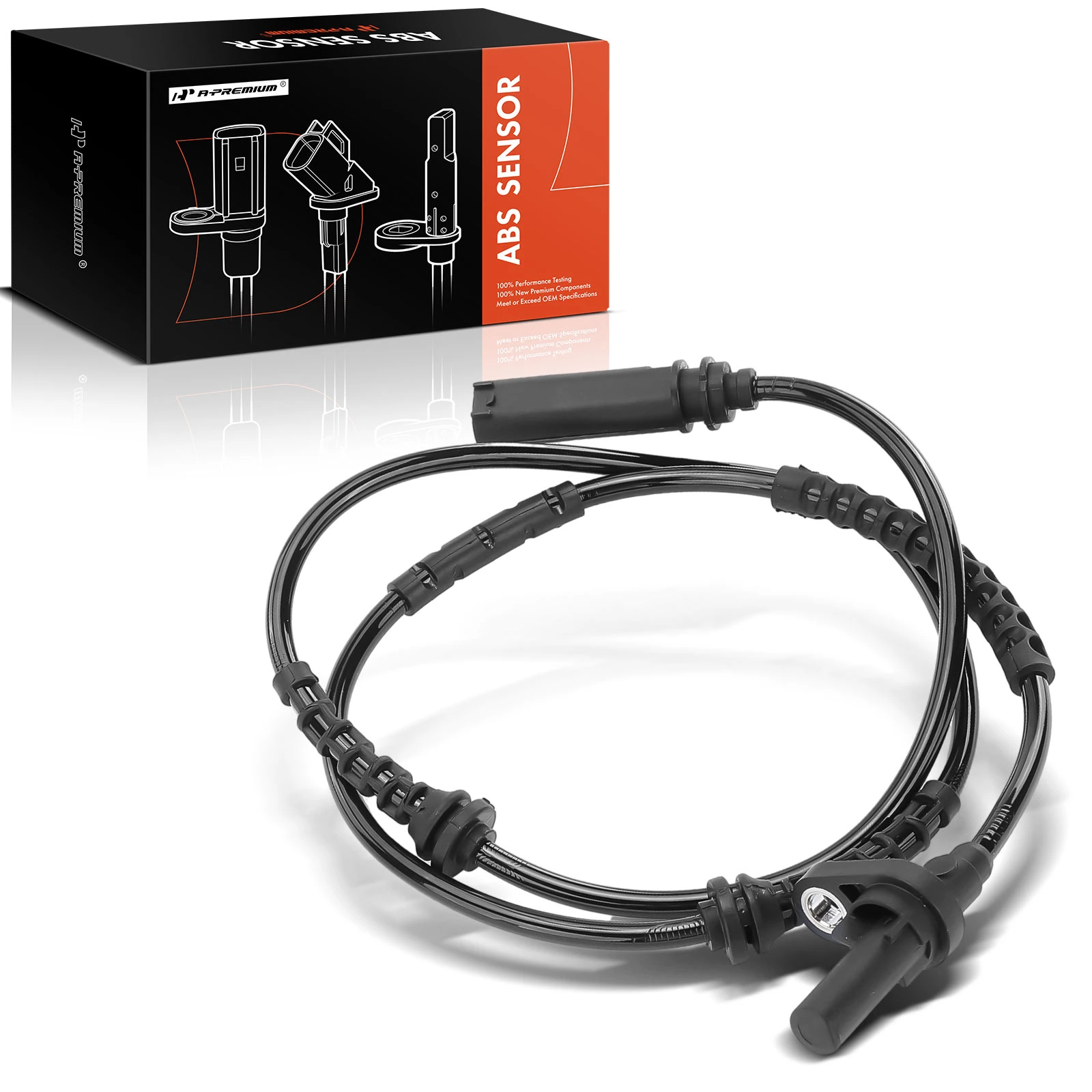 Front Driver or Passenger ABS Wheel Speed Sensor