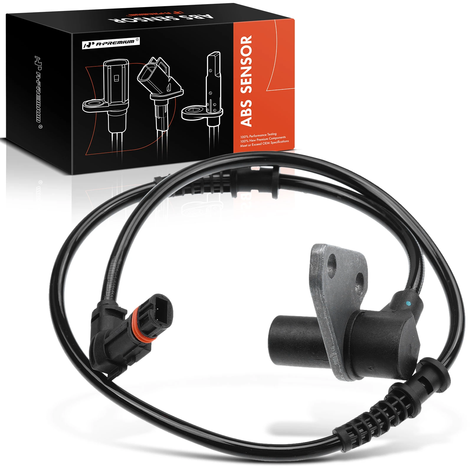 Front Passenger ABS Wheel Speed Sensor for 1999 Mercedes-Benz E280