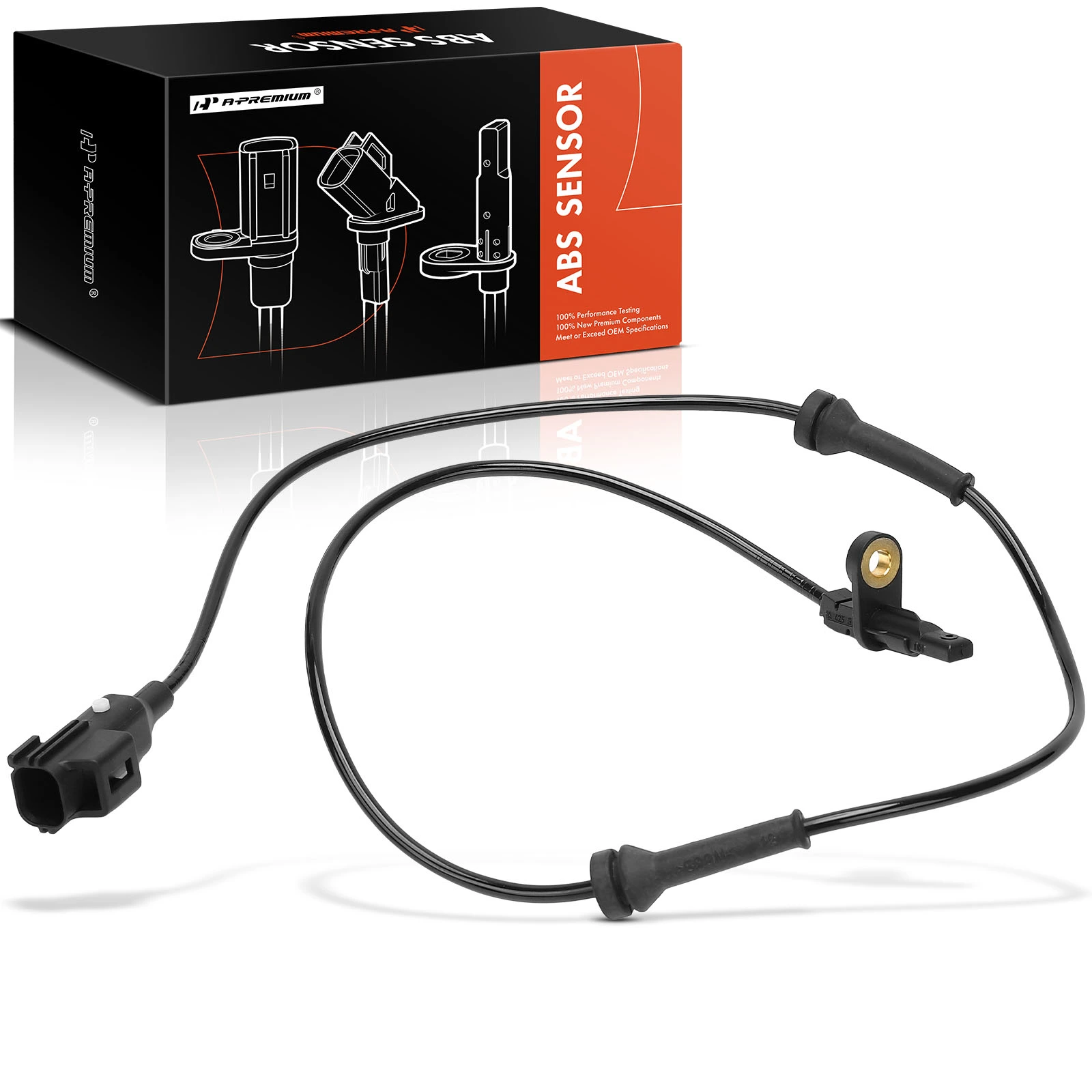 Front Driver or Passenger ABS Wheel Speed Sensor for 2017-2023 Jaguar F-Pace