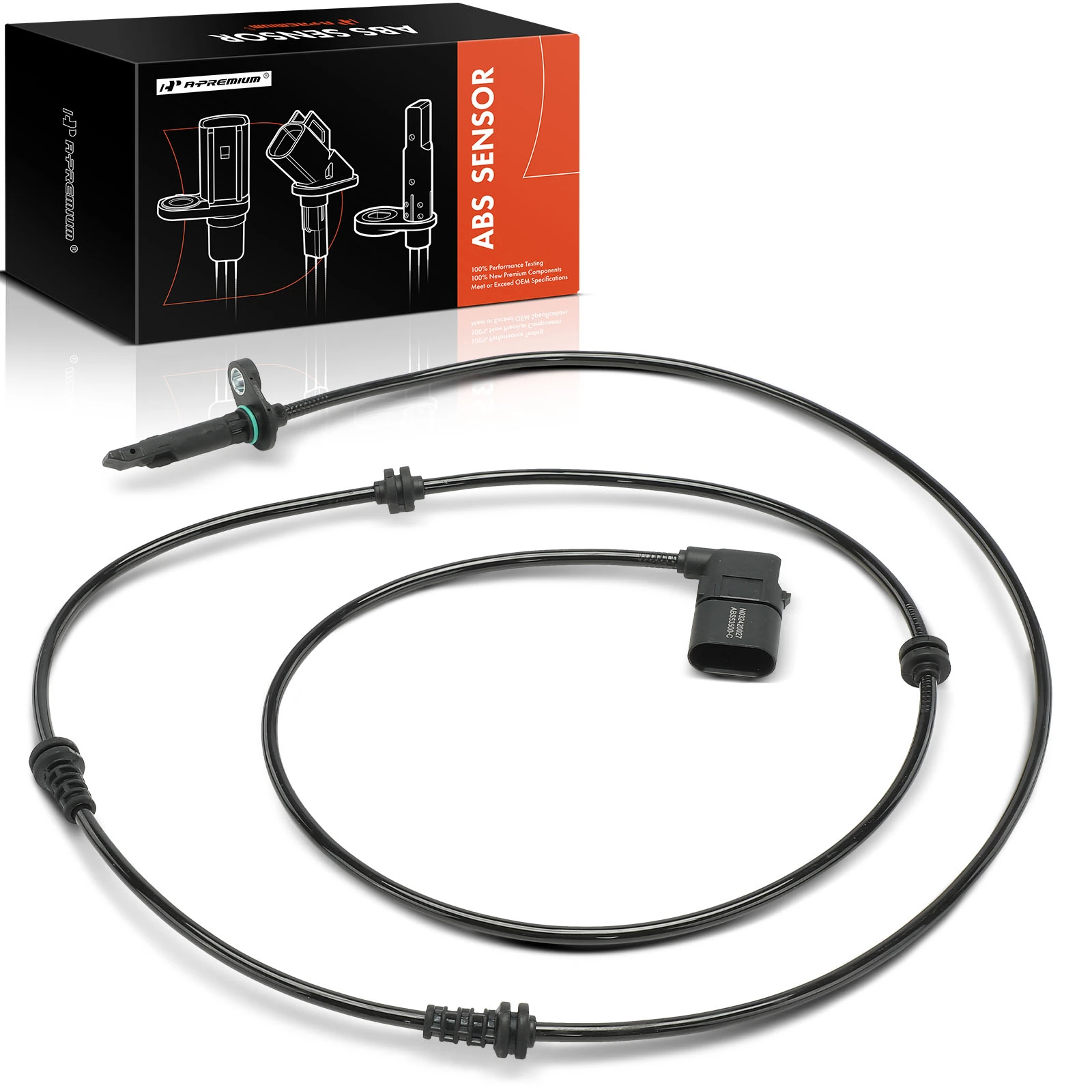 Front Driver ABS Wheel Speed Sensor