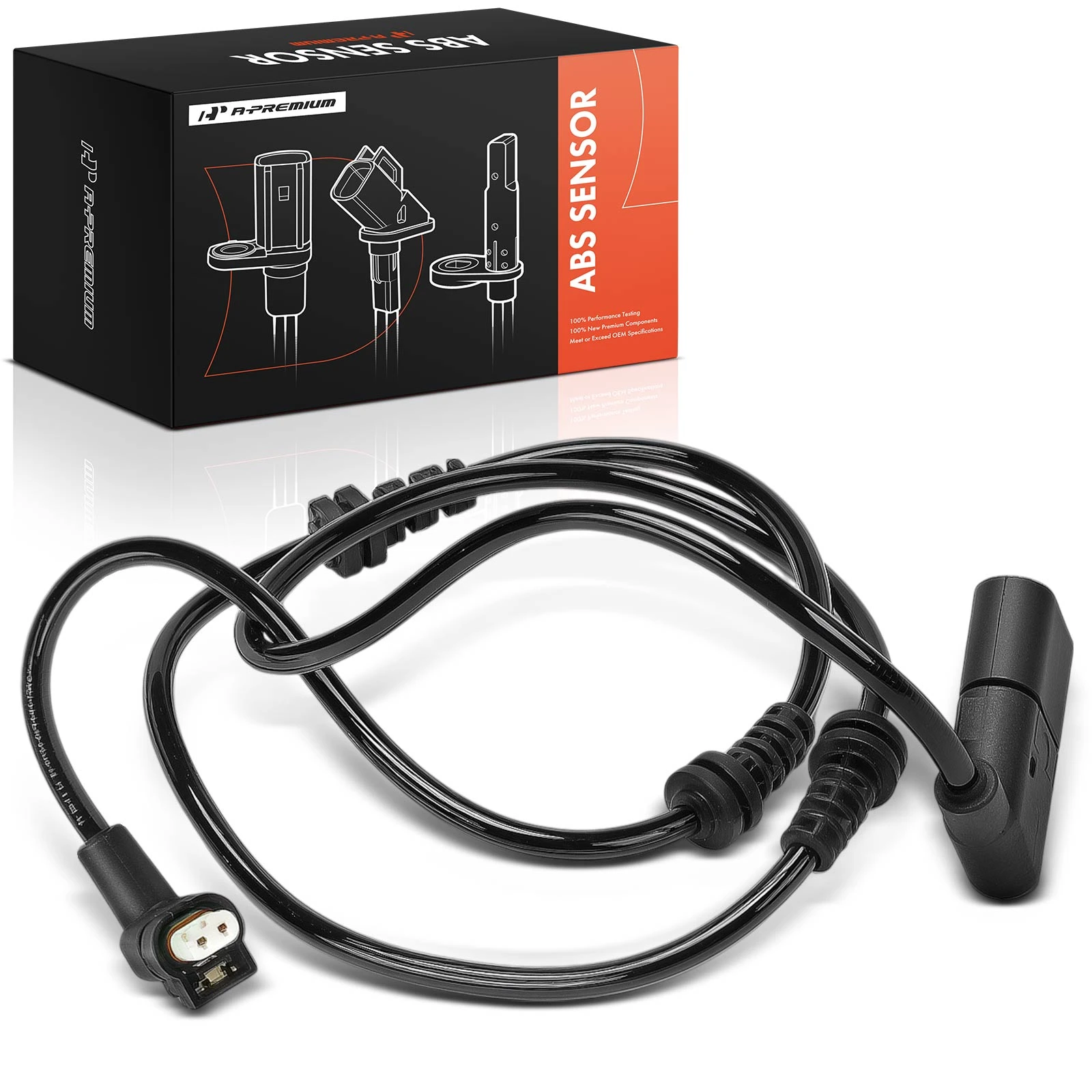 Front Driver ABS Wheel Speed Sensor