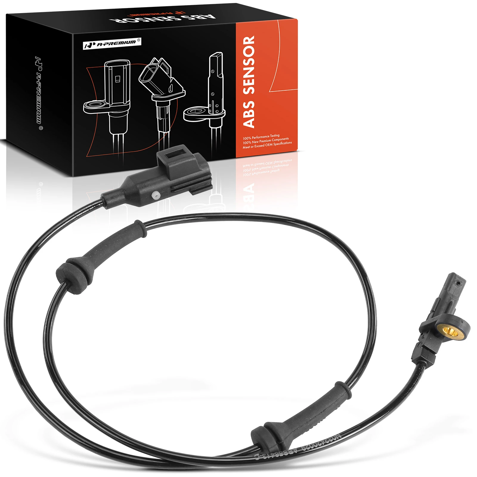 Front Driver or Passenger ABS Wheel Speed Sensor for 2017-2020 Jaguar F-Pace