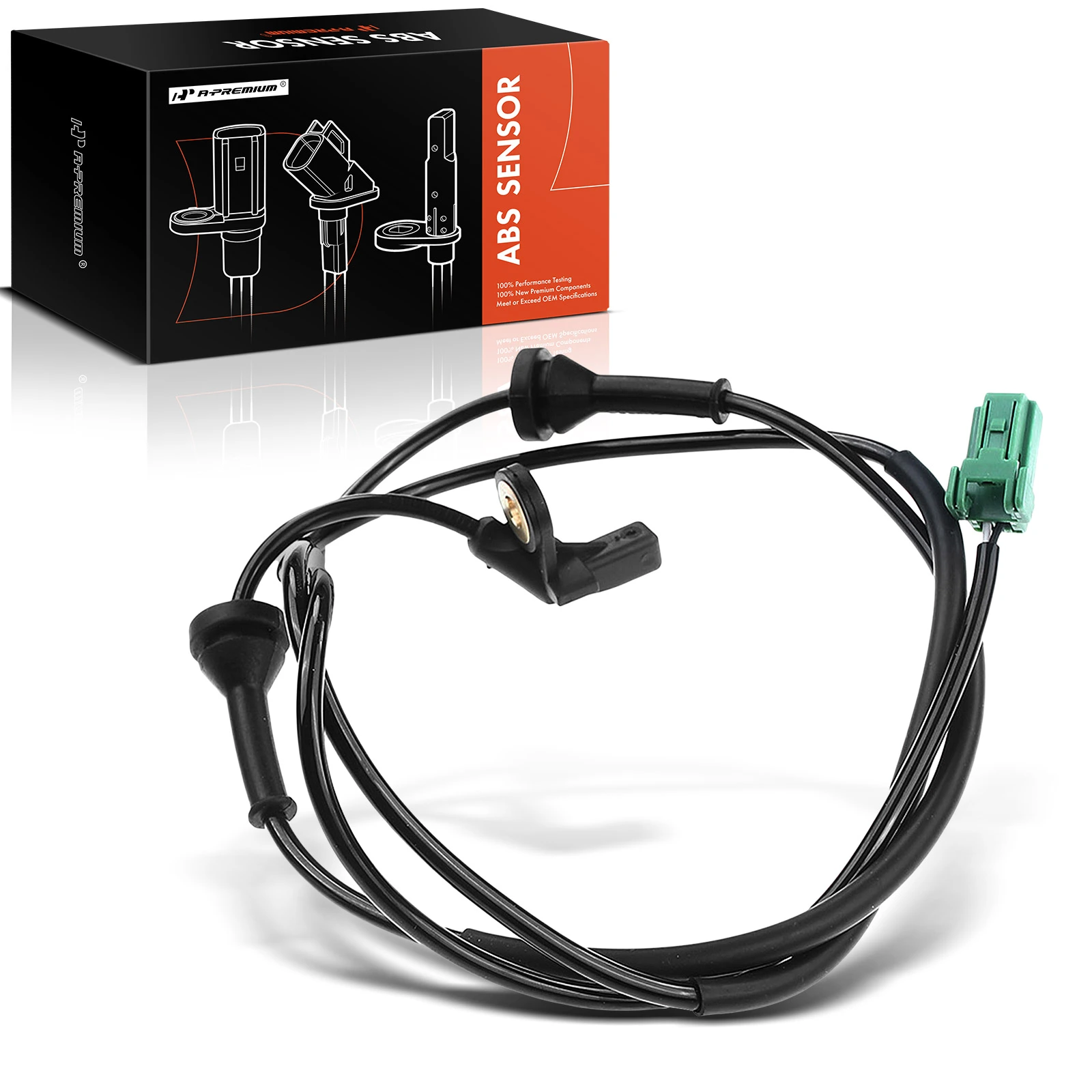 Rear Passenger ABS Wheel Speed Sensor for 1999-2006 Volvo S80