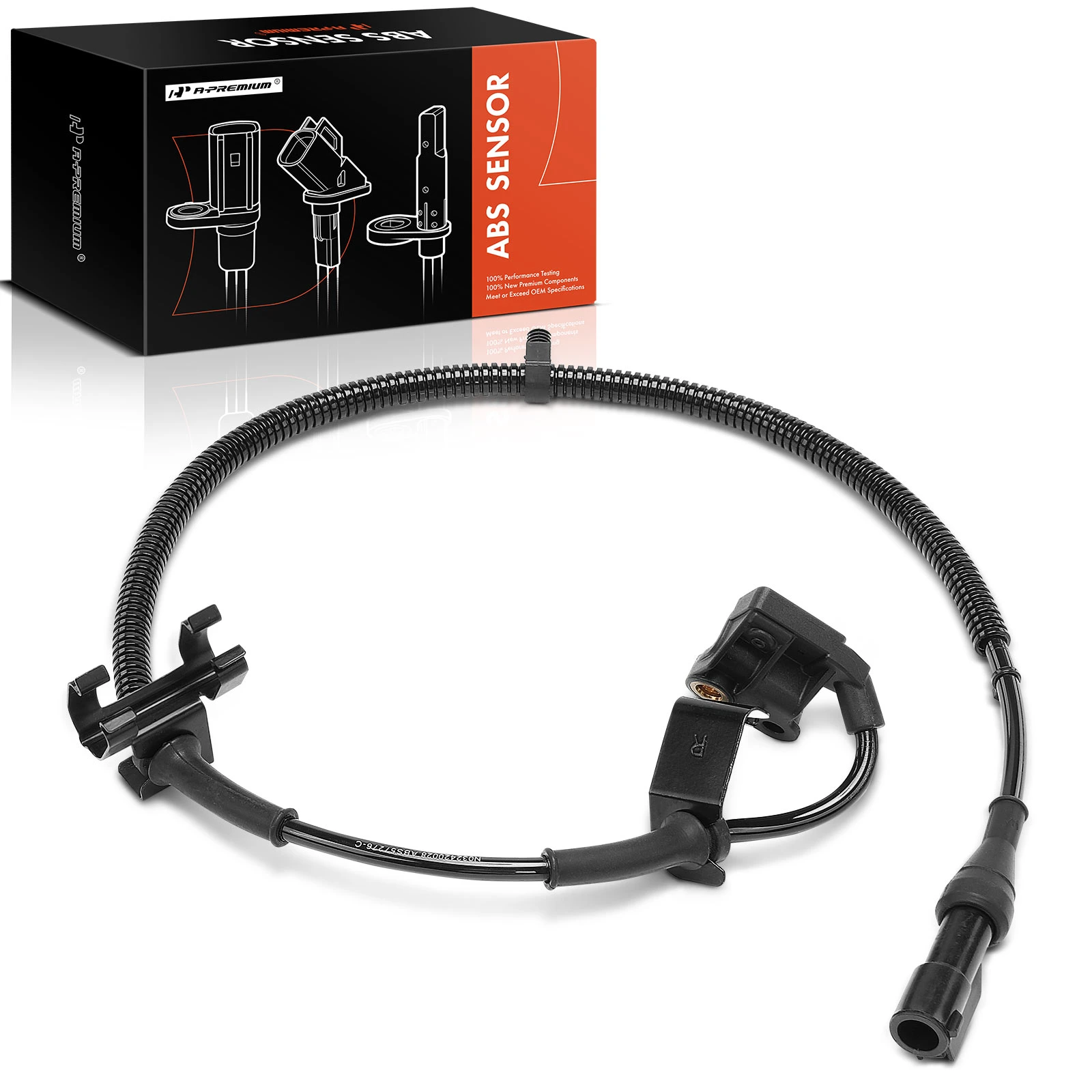 Rear Passenger ABS Wheel Speed Sensor for 2000-2006 Lincoln LS