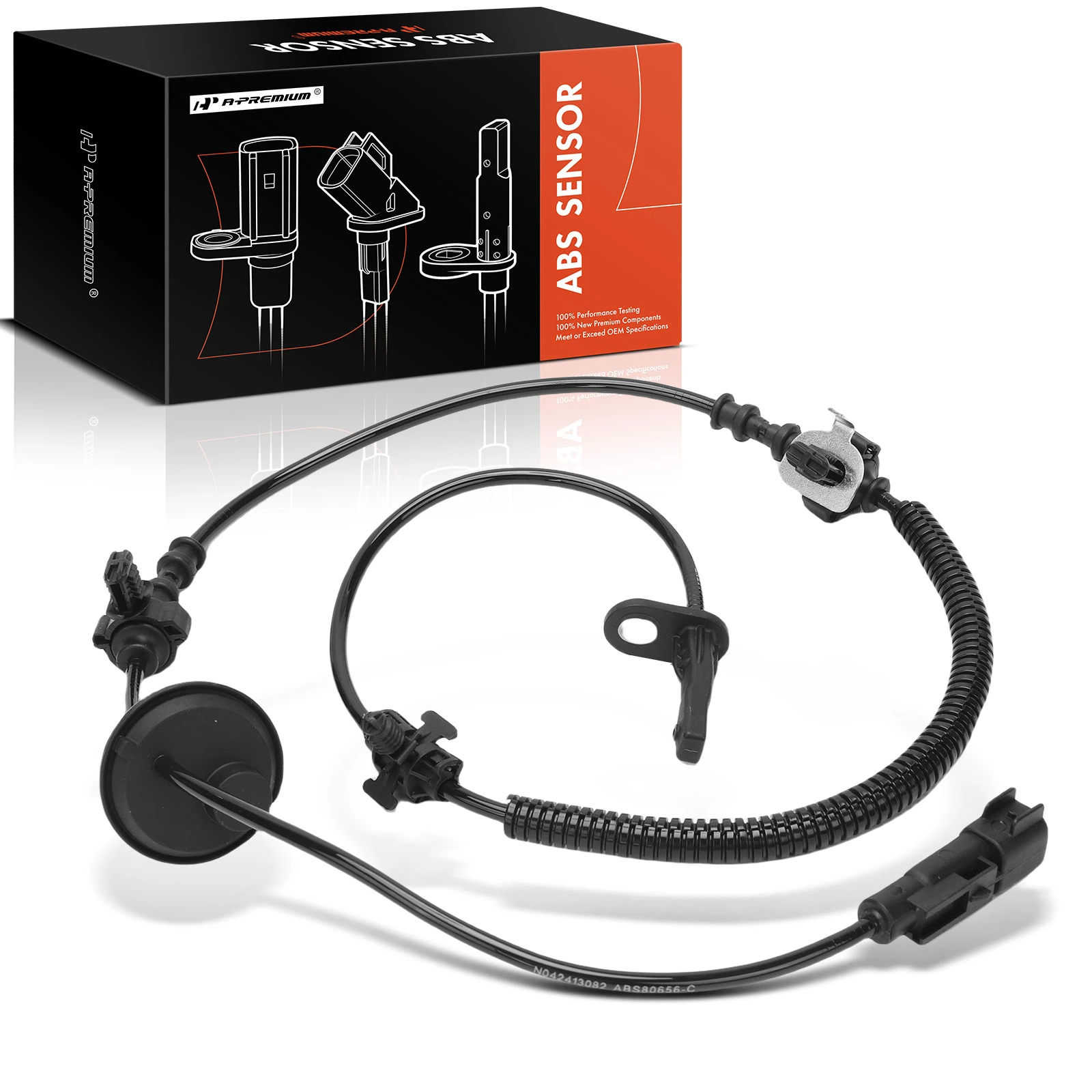 Front Driver ABS Wheel Speed Sensor